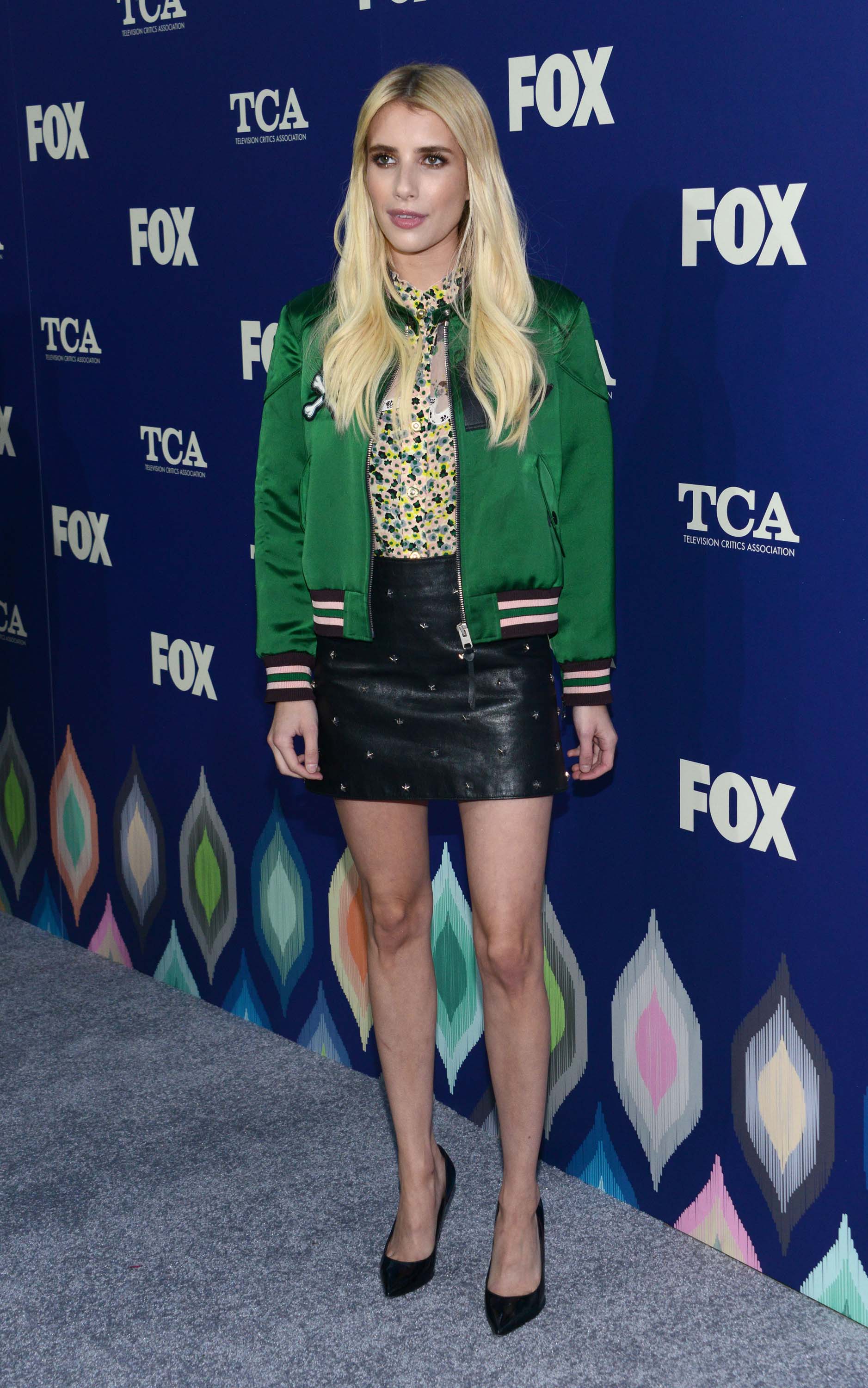 Emma Roberts attends FOX 2016 Summer TCA All-Star Party