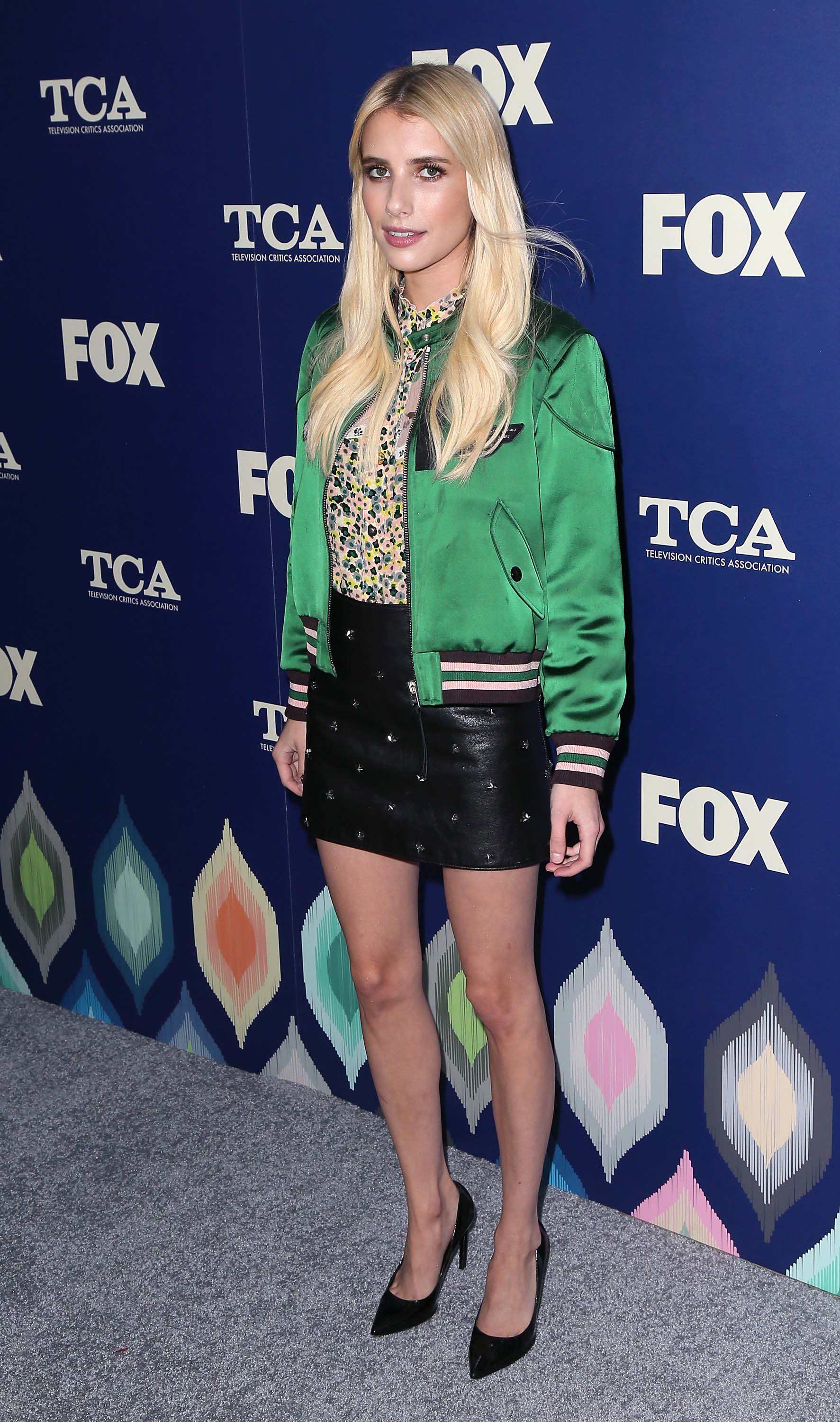 Emma Roberts attends FOX 2016 Summer TCA All-Star Party