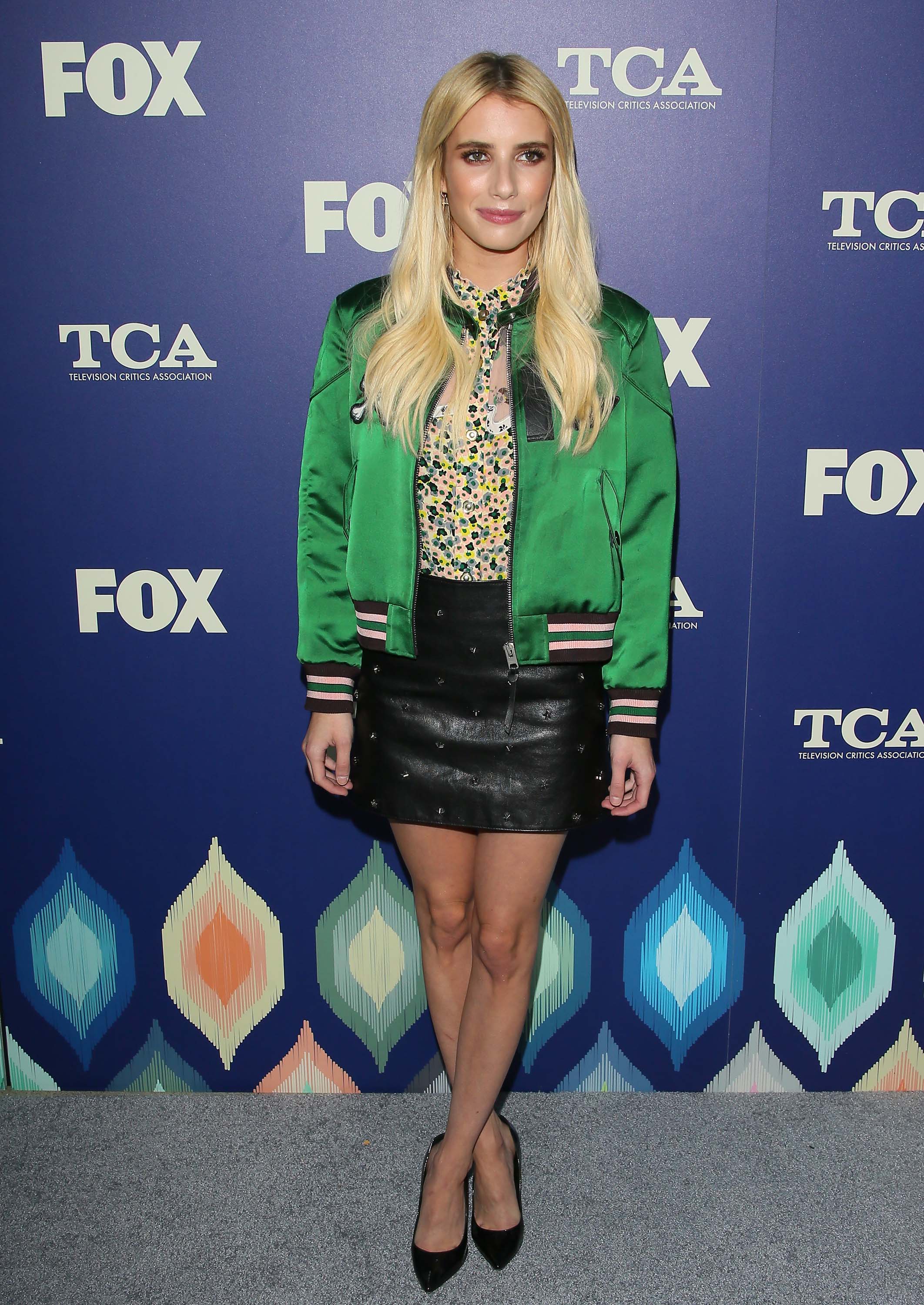 Emma Roberts attends FOX 2016 Summer TCA All-Star Party