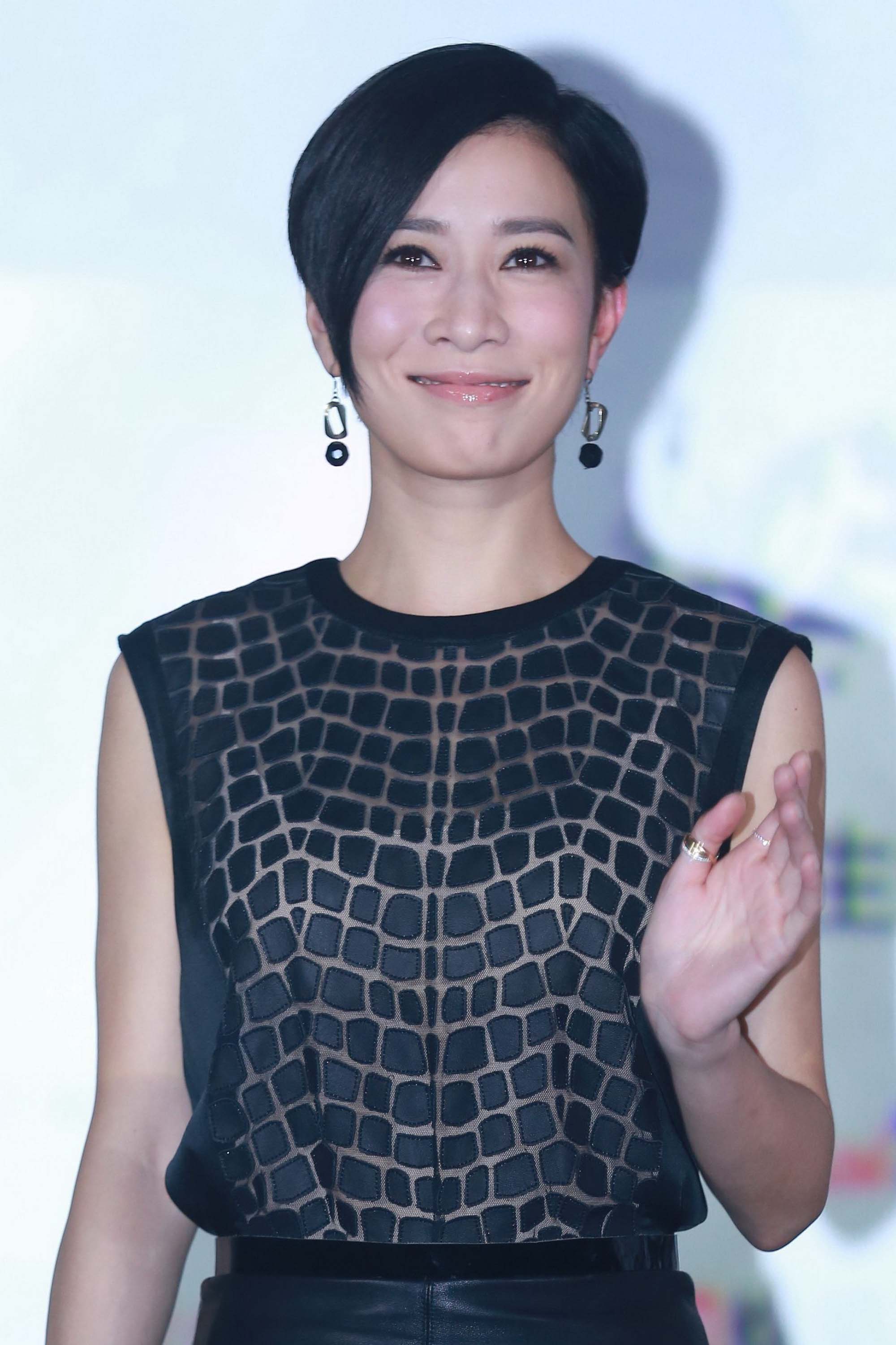 Charmaine Sheh attends the premiere of Line Walker