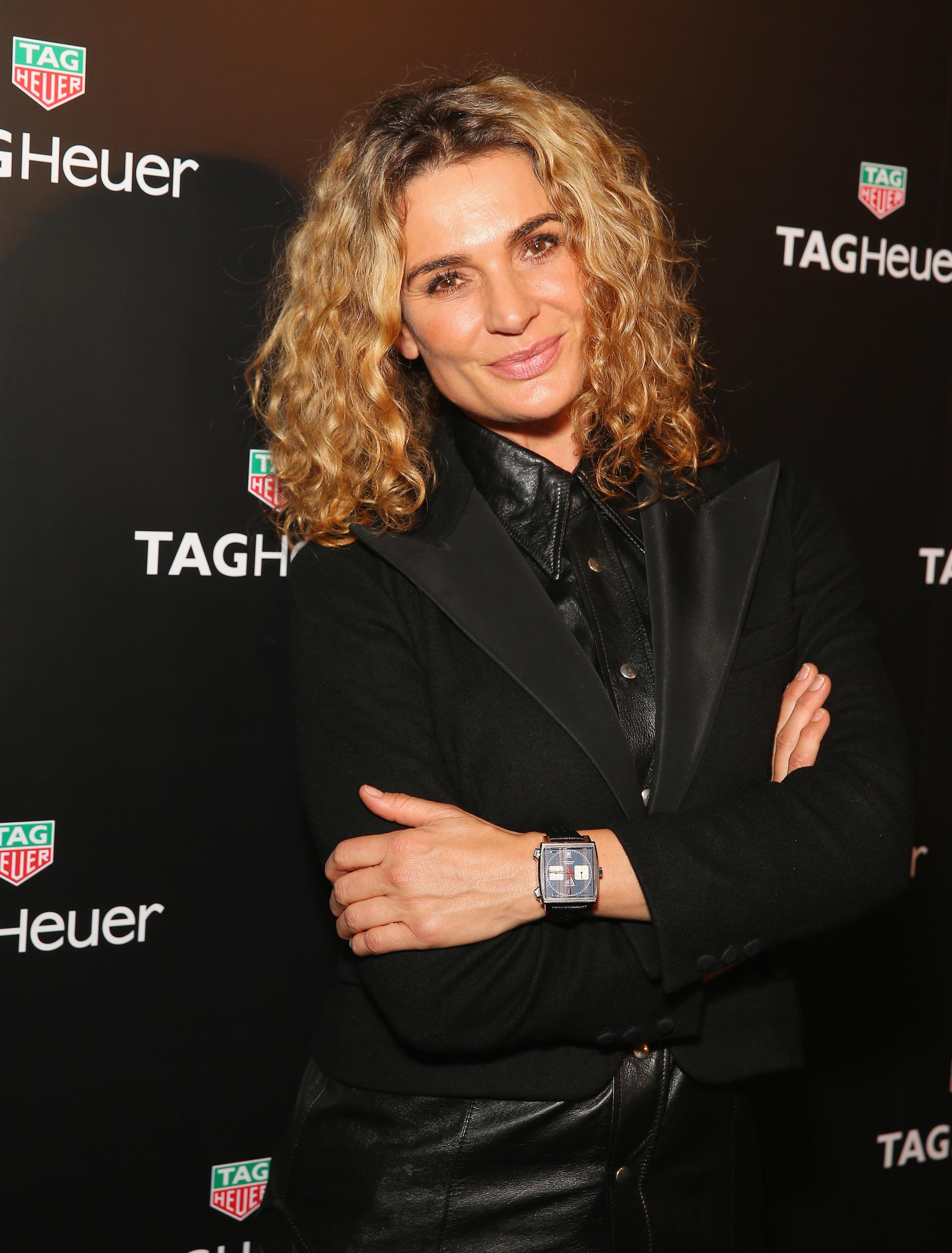 Danielle Cormack arrives at the TAG Heuer Sydney Flagship Re-Opening