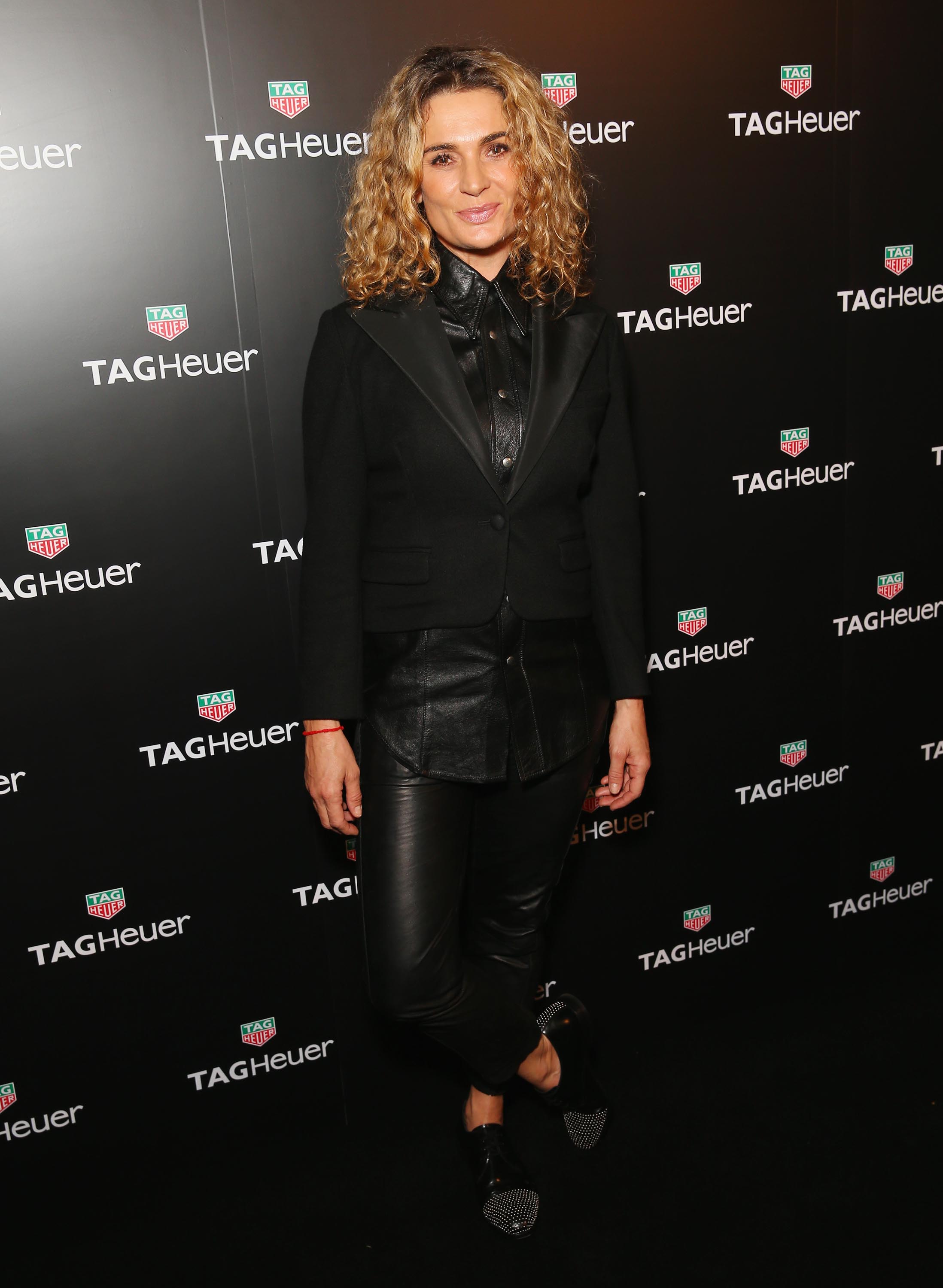 Danielle Cormack arrives at the TAG Heuer Sydney Flagship Re-Opening