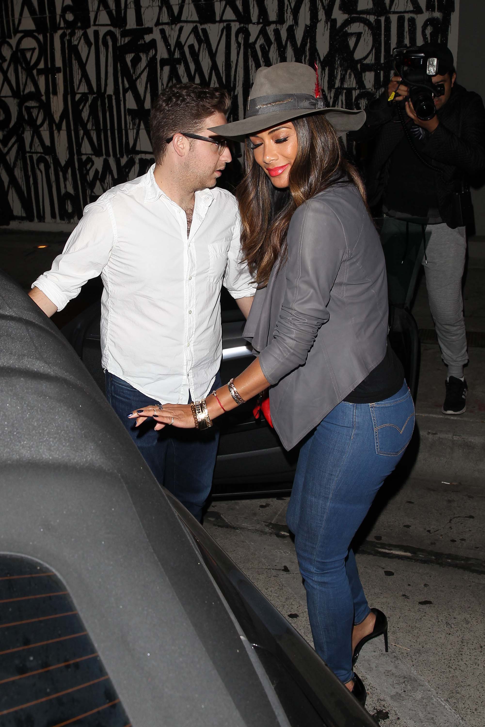 Nicole Scherzinger & Sarah Hyland at Craigs Restaurant