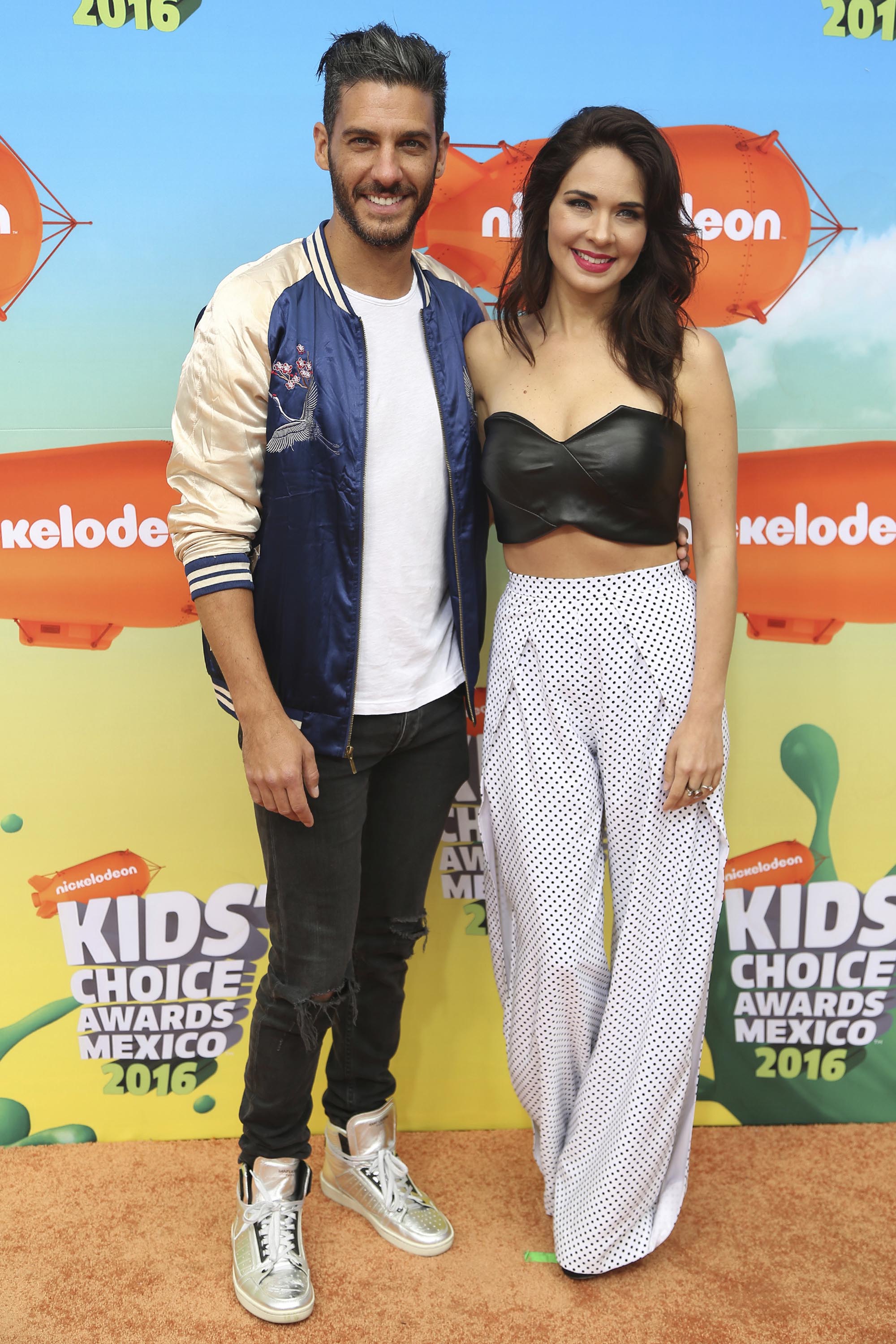 Adriana Louvier attends the Kids Choice Awards Mexico 2016