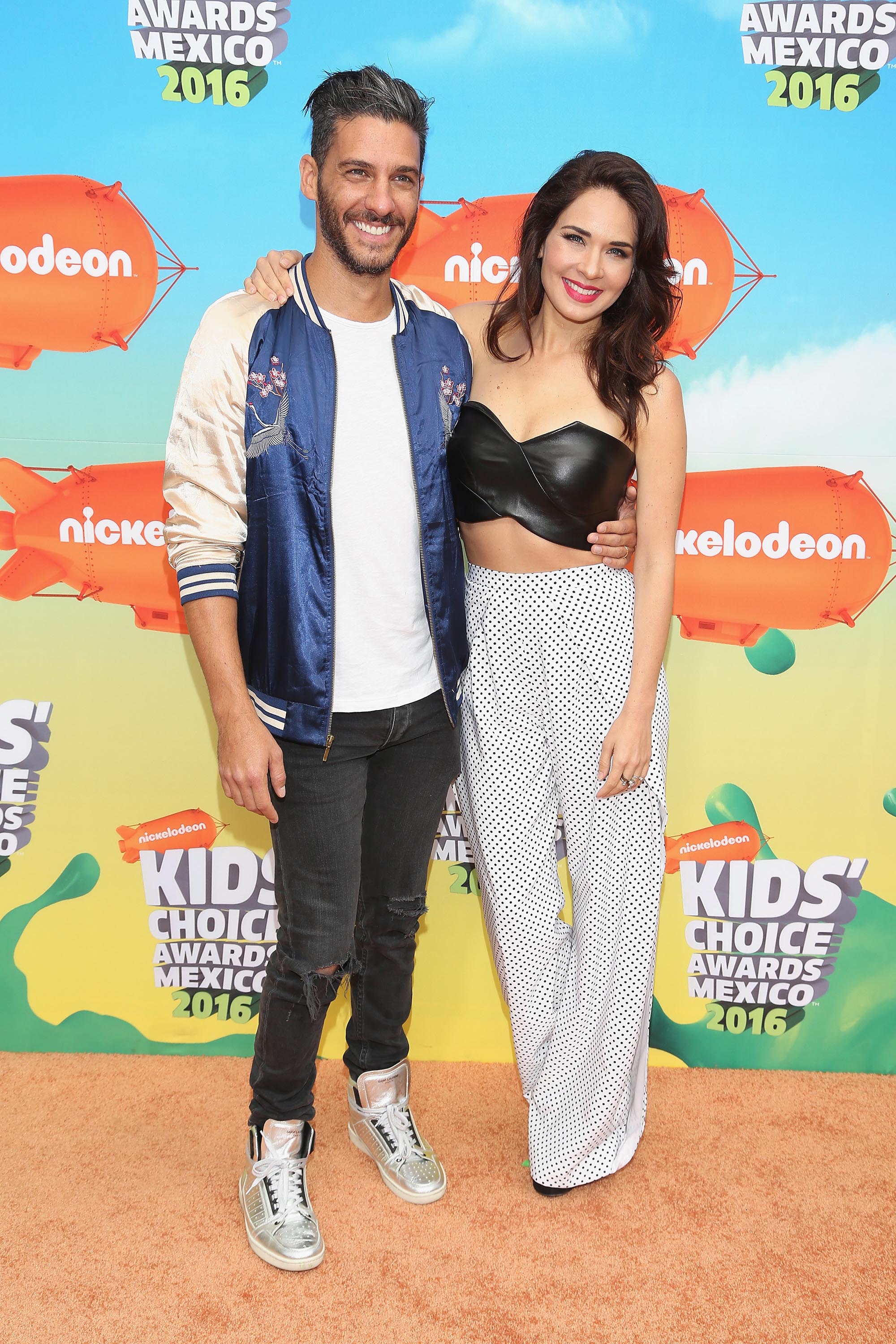 Adriana Louvier attends the Kids Choice Awards Mexico 2016