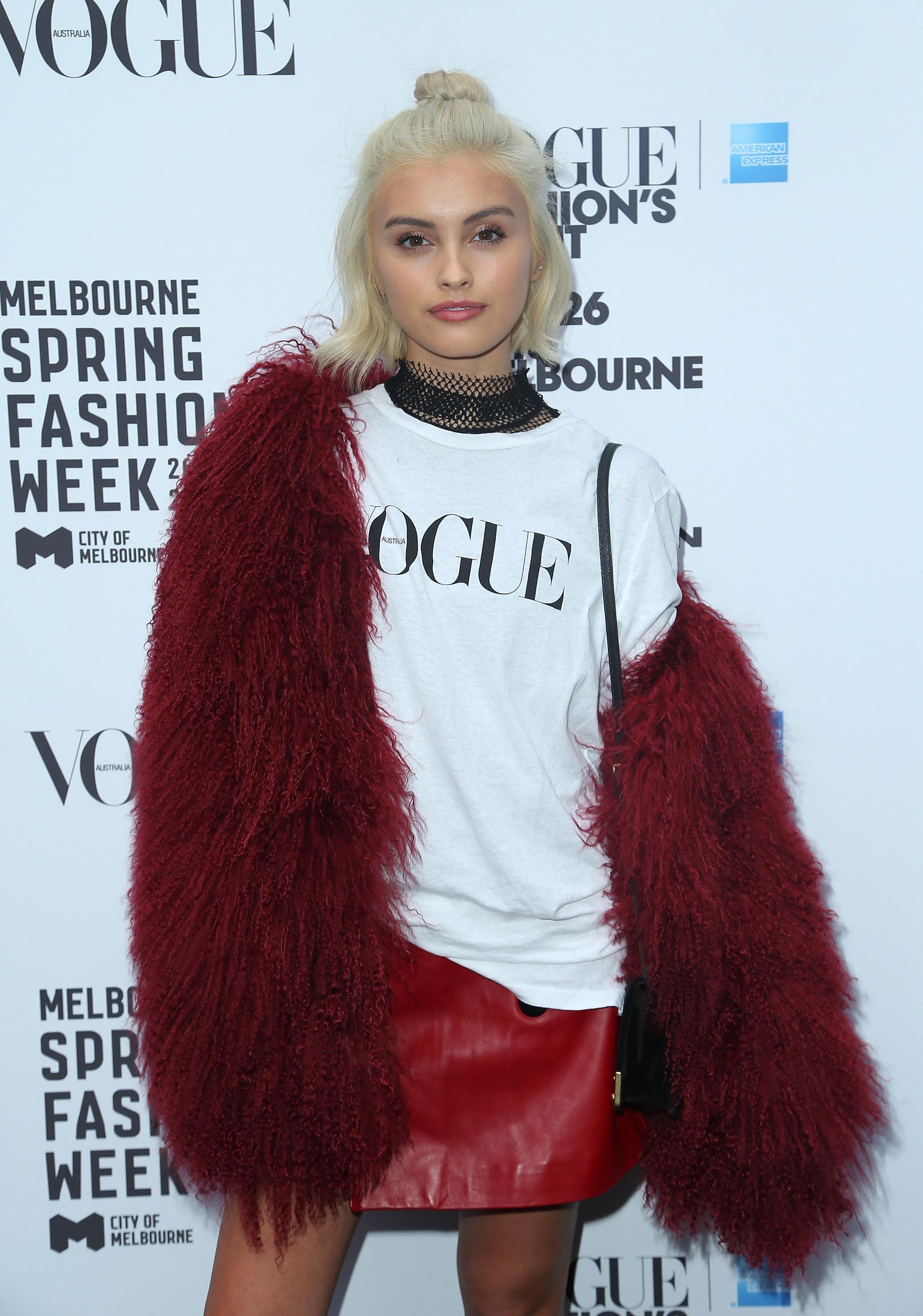 Sarah Ellen attends Vogue American Express Fashion’s Night Out