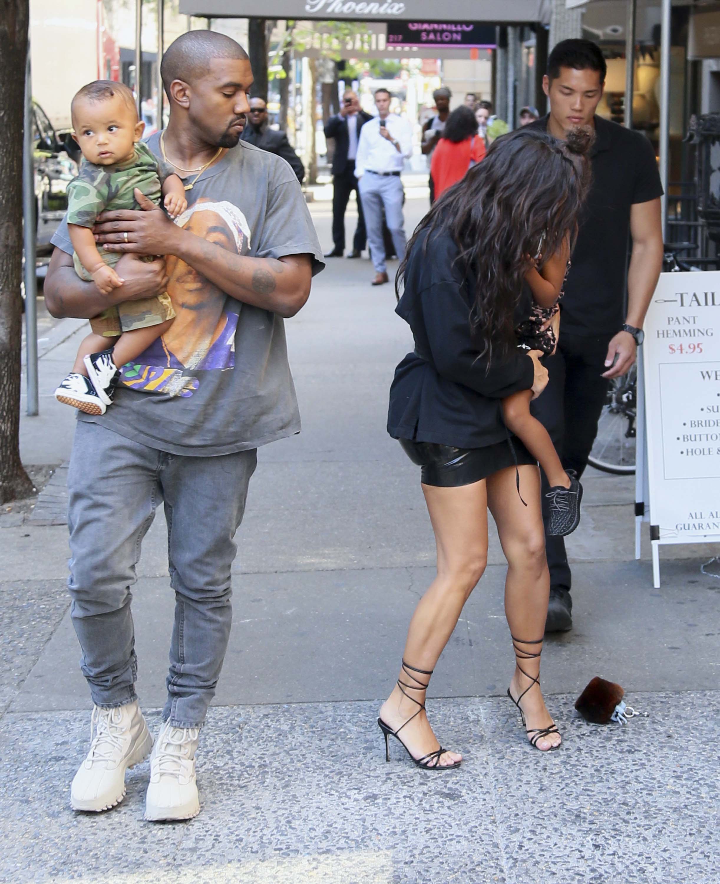 Kim Kardashian out in New York