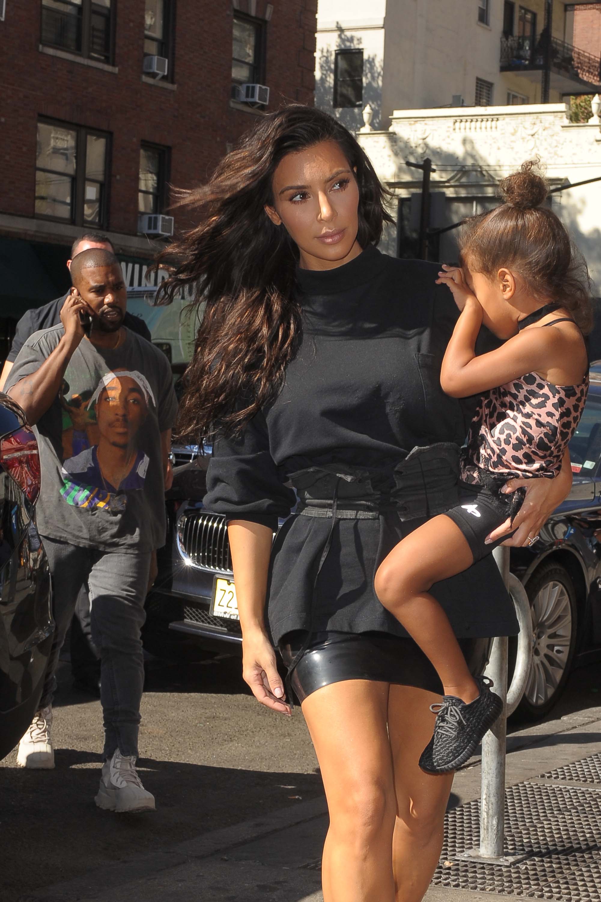 Kim Kardashian out in New York