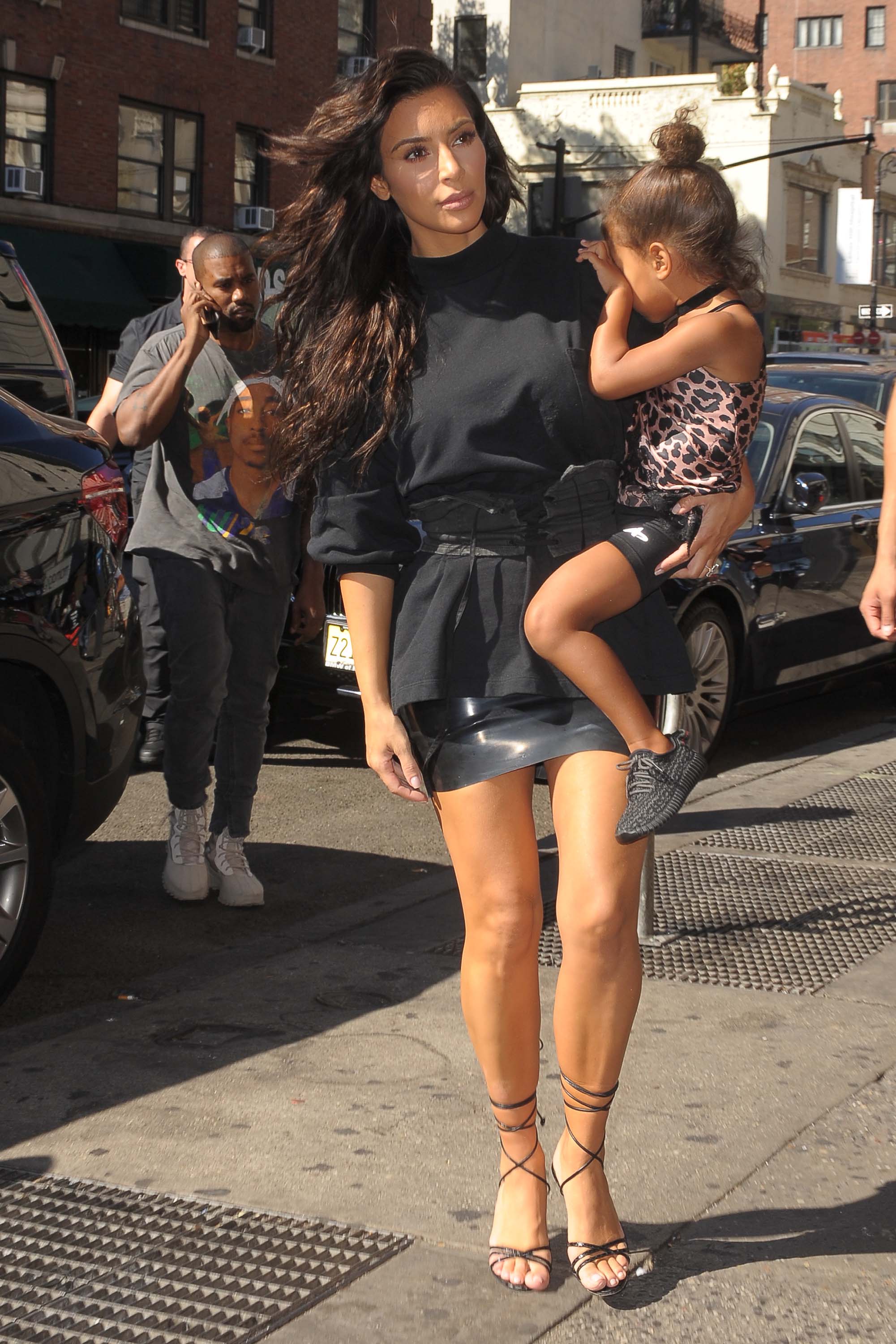 Kim Kardashian out in New York