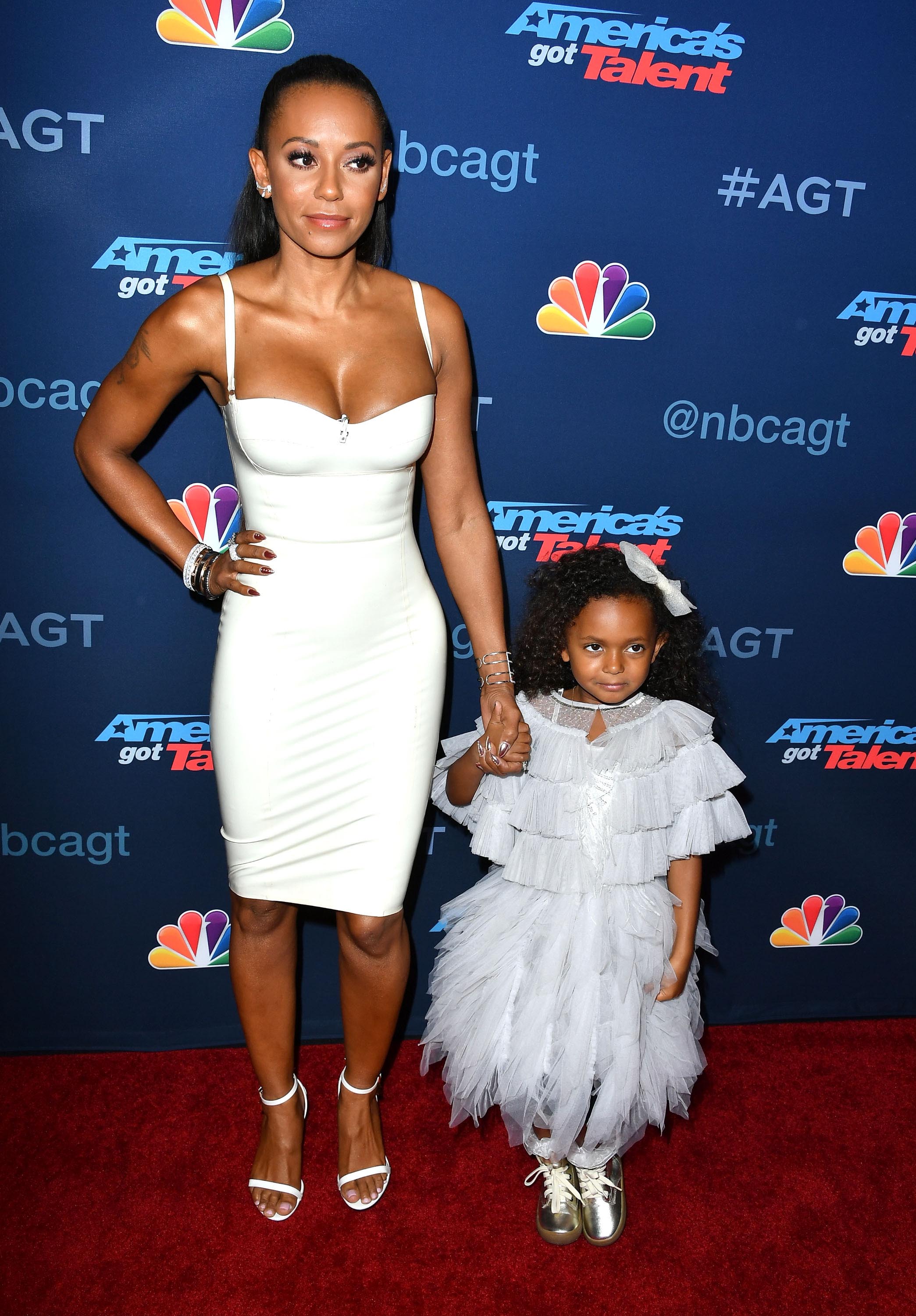 Melanie Brown arrives at the America’s Got Talent’ Season 11 Live Show