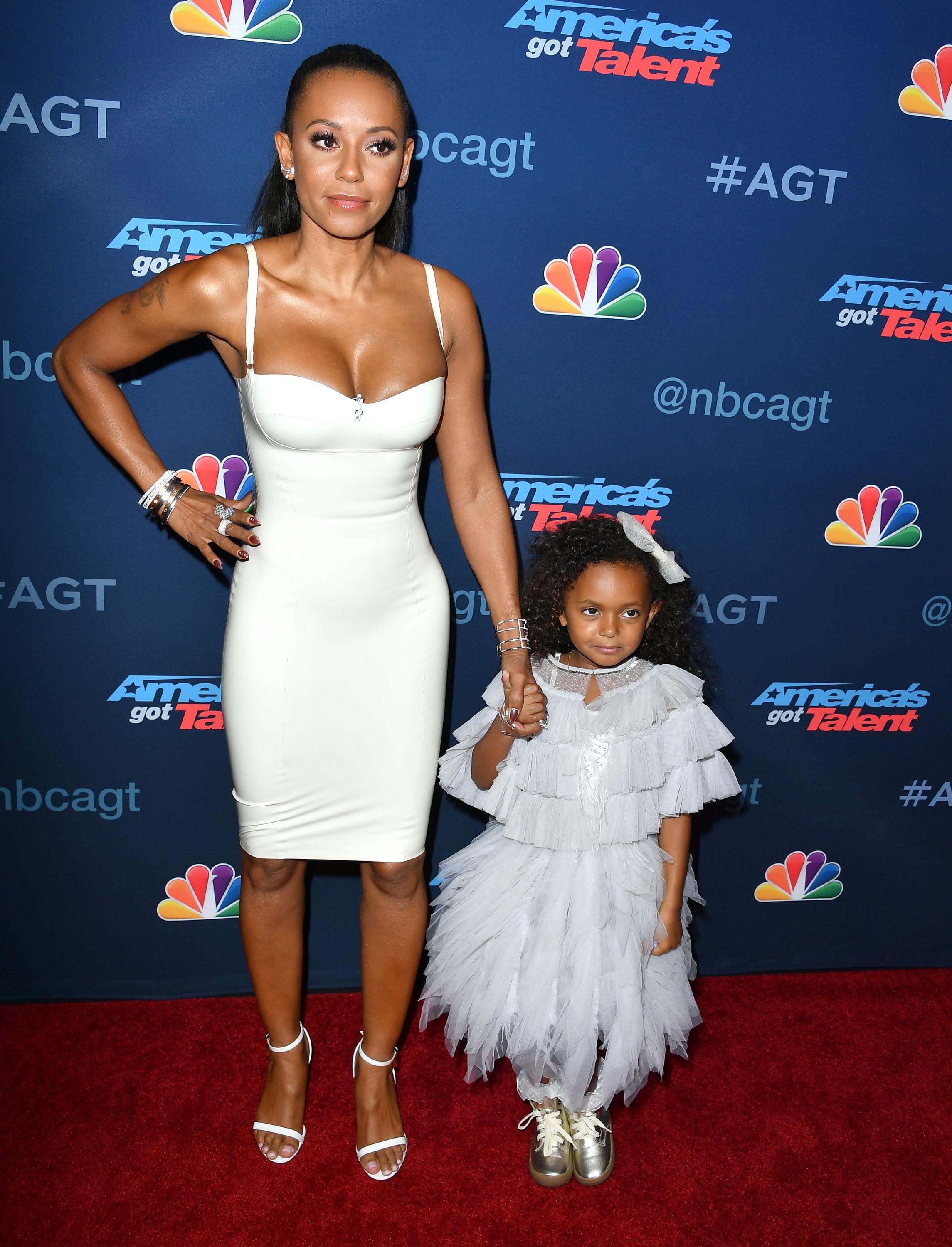 Melanie Brown arrives at the America’s Got Talent’ Season 11 Live Show