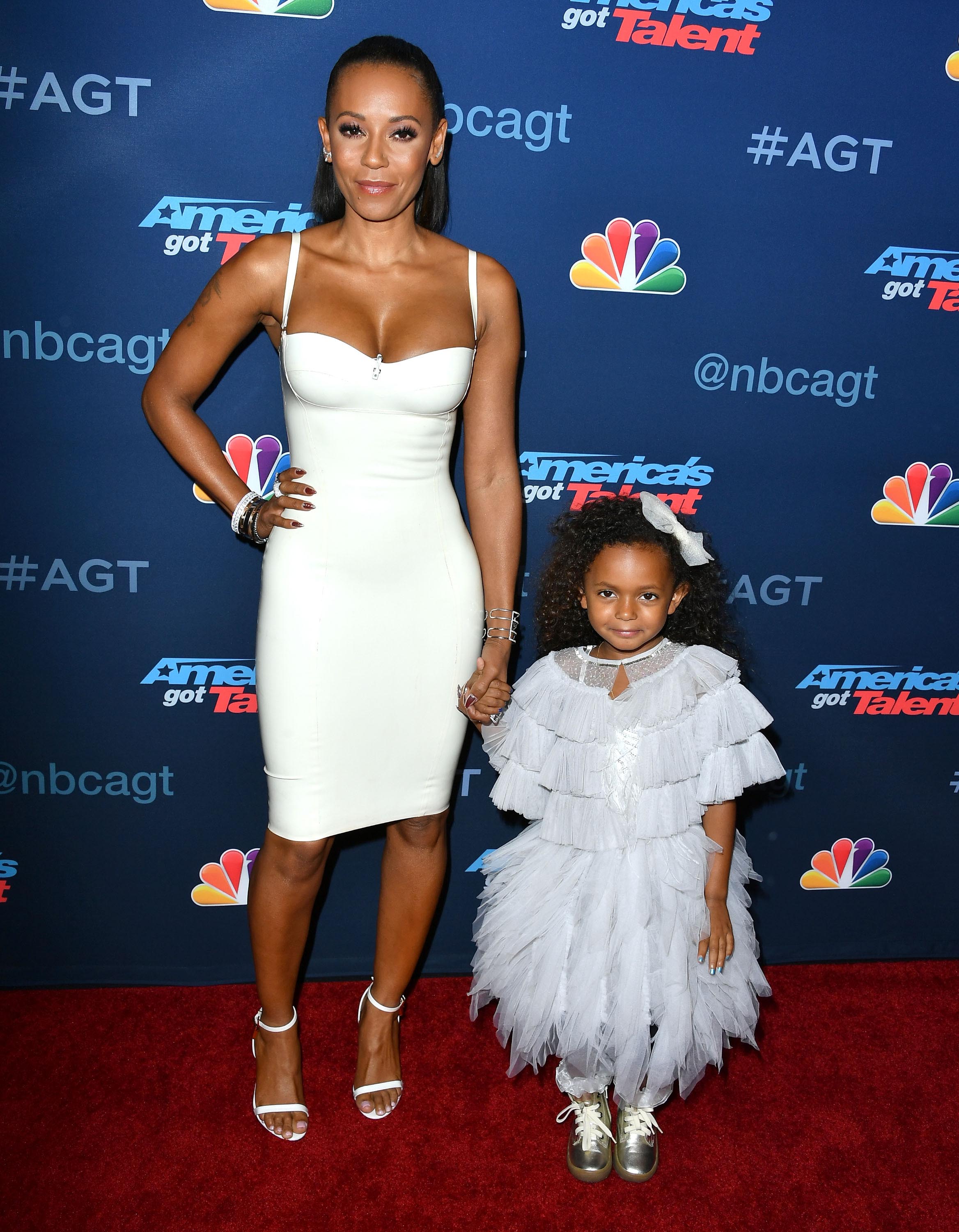 Melanie Brown arrives at the America’s Got Talent’ Season 11 Live Show