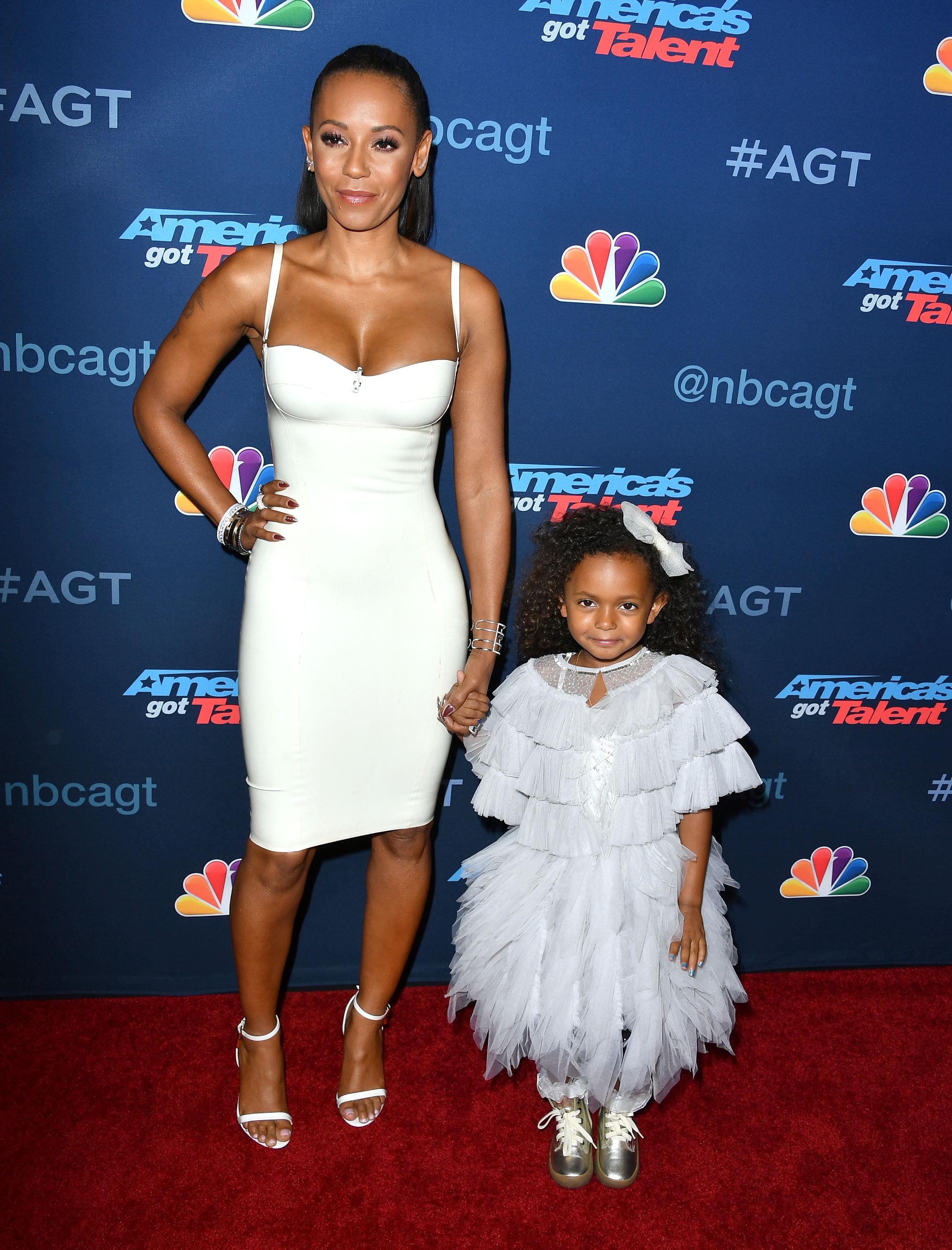 Melanie Brown arrives at the America’s Got Talent’ Season 11 Live Show