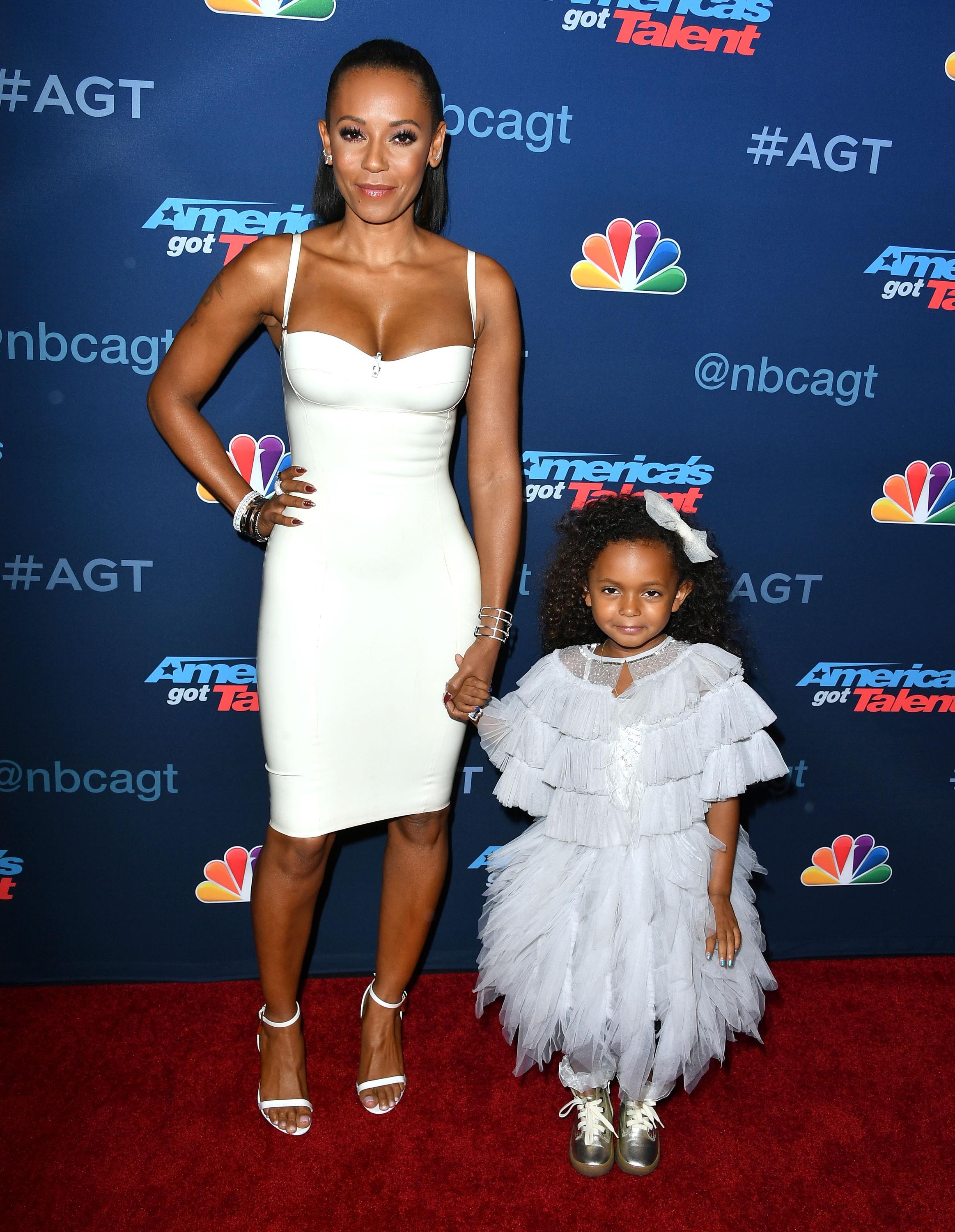 Melanie Brown arrives at the America’s Got Talent’ Season 11 Live Show