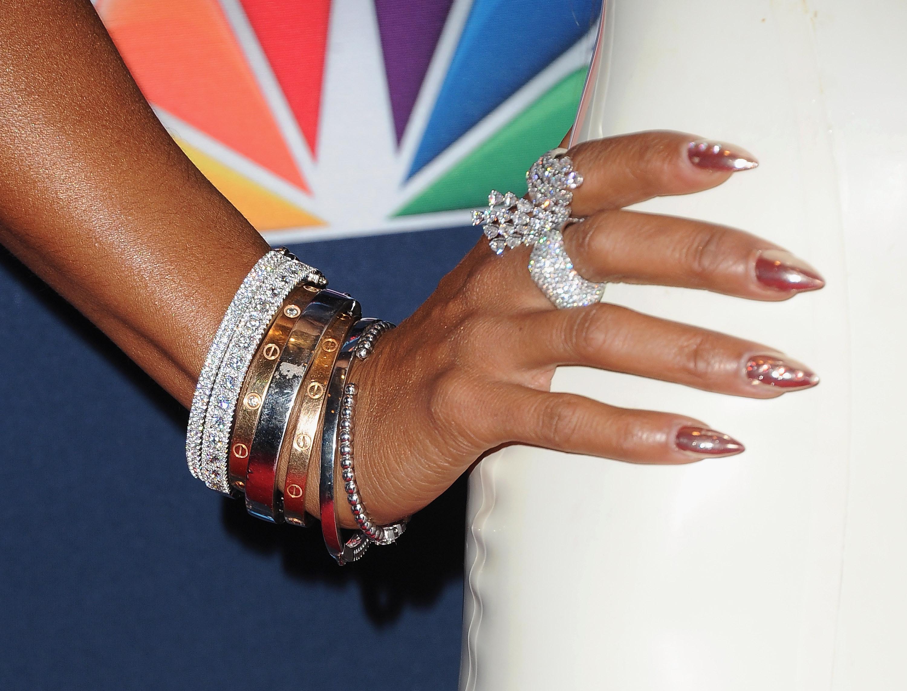 Melanie Brown arrives at the America’s Got Talent’ Season 11 Live Show