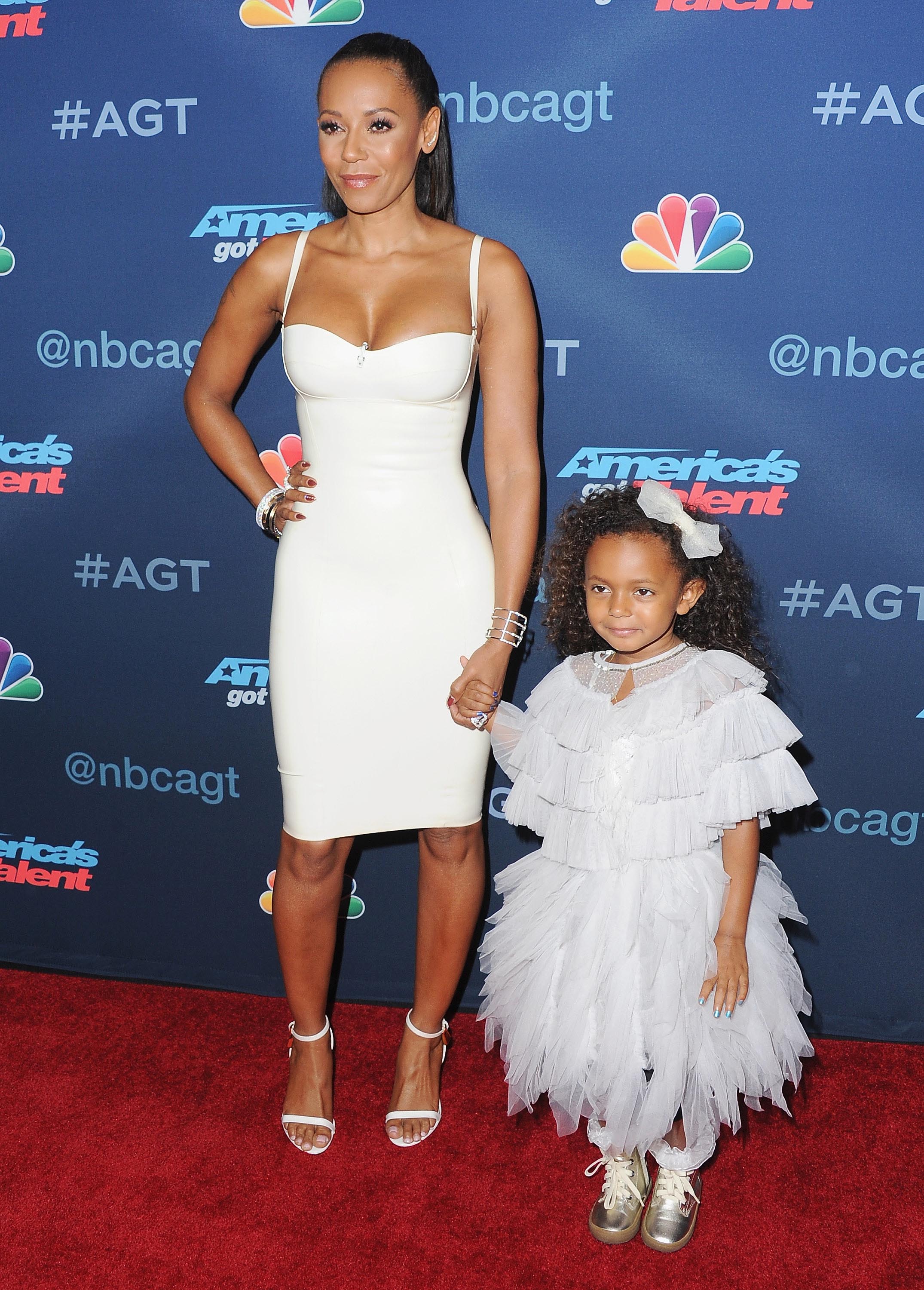 Melanie Brown arrives at the America’s Got Talent’ Season 11 Live Show