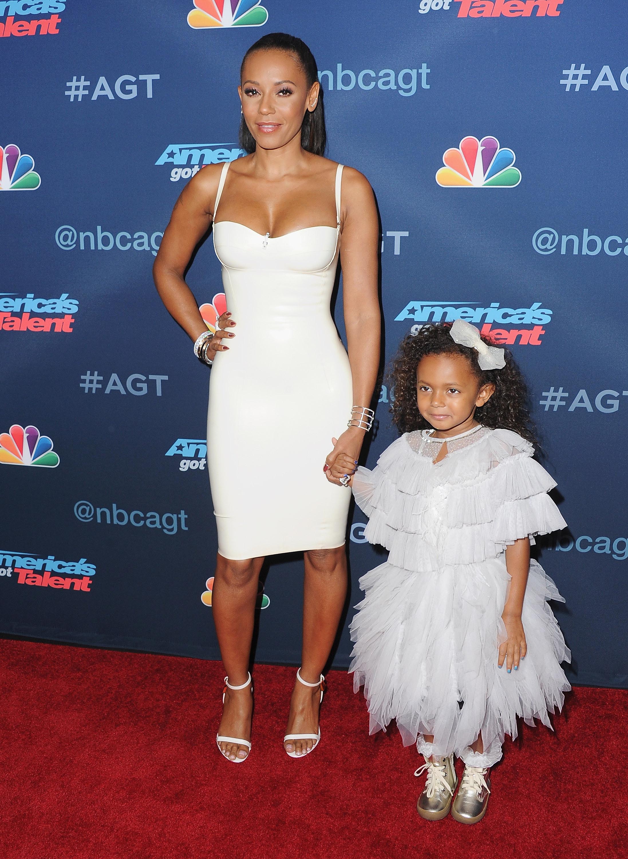 Melanie Brown arrives at the America’s Got Talent’ Season 11 Live Show