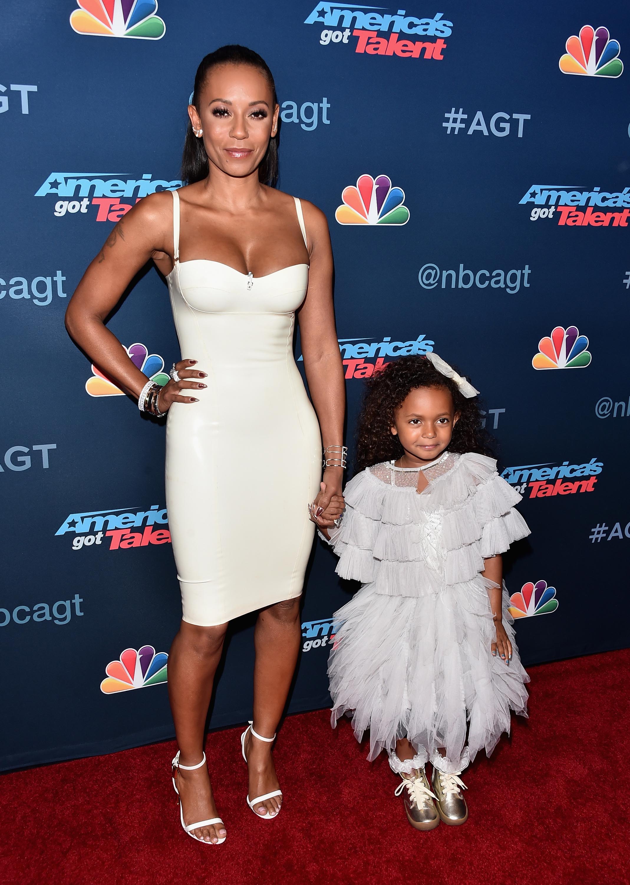 Melanie Brown arrives at the America’s Got Talent’ Season 11 Live Show