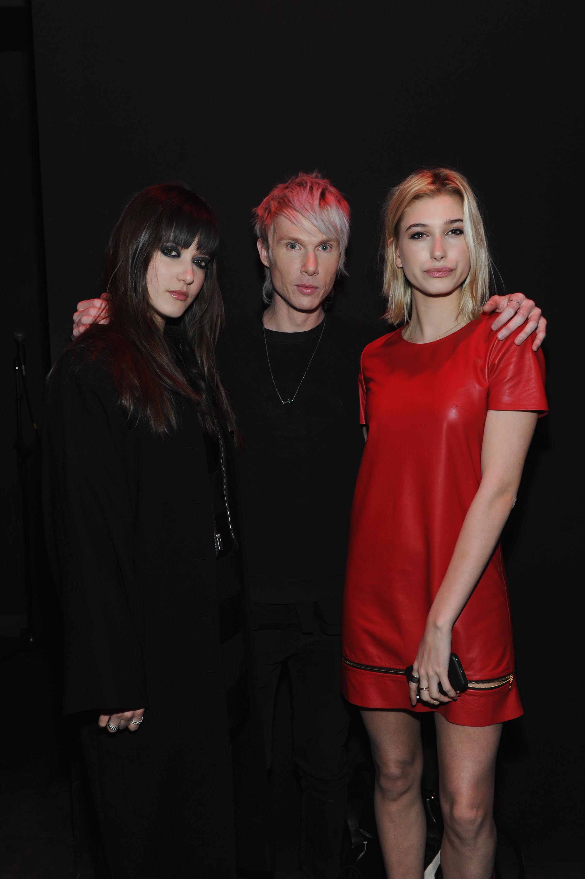 Hailey Baldwin attends the Brian Lichtenberg fashion show