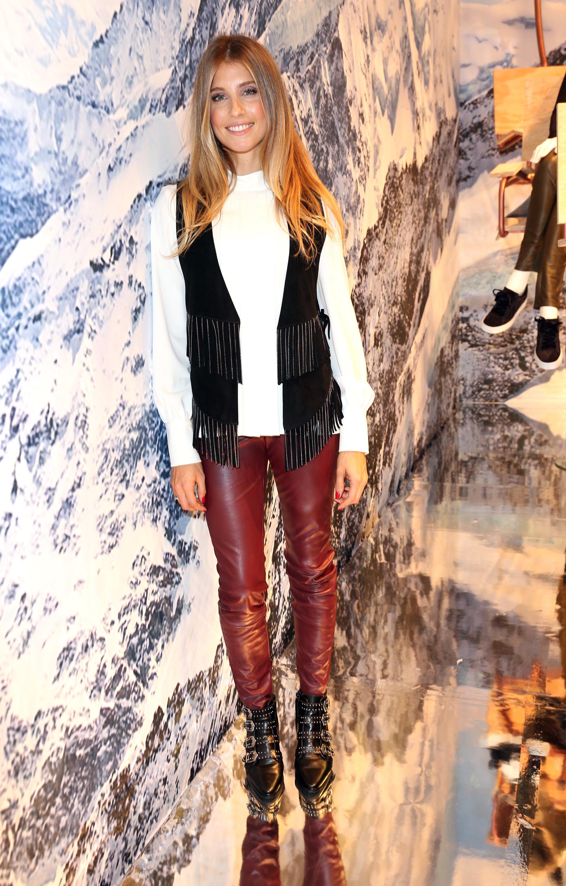 Cathy Hummels attends the KONEN fw season opening