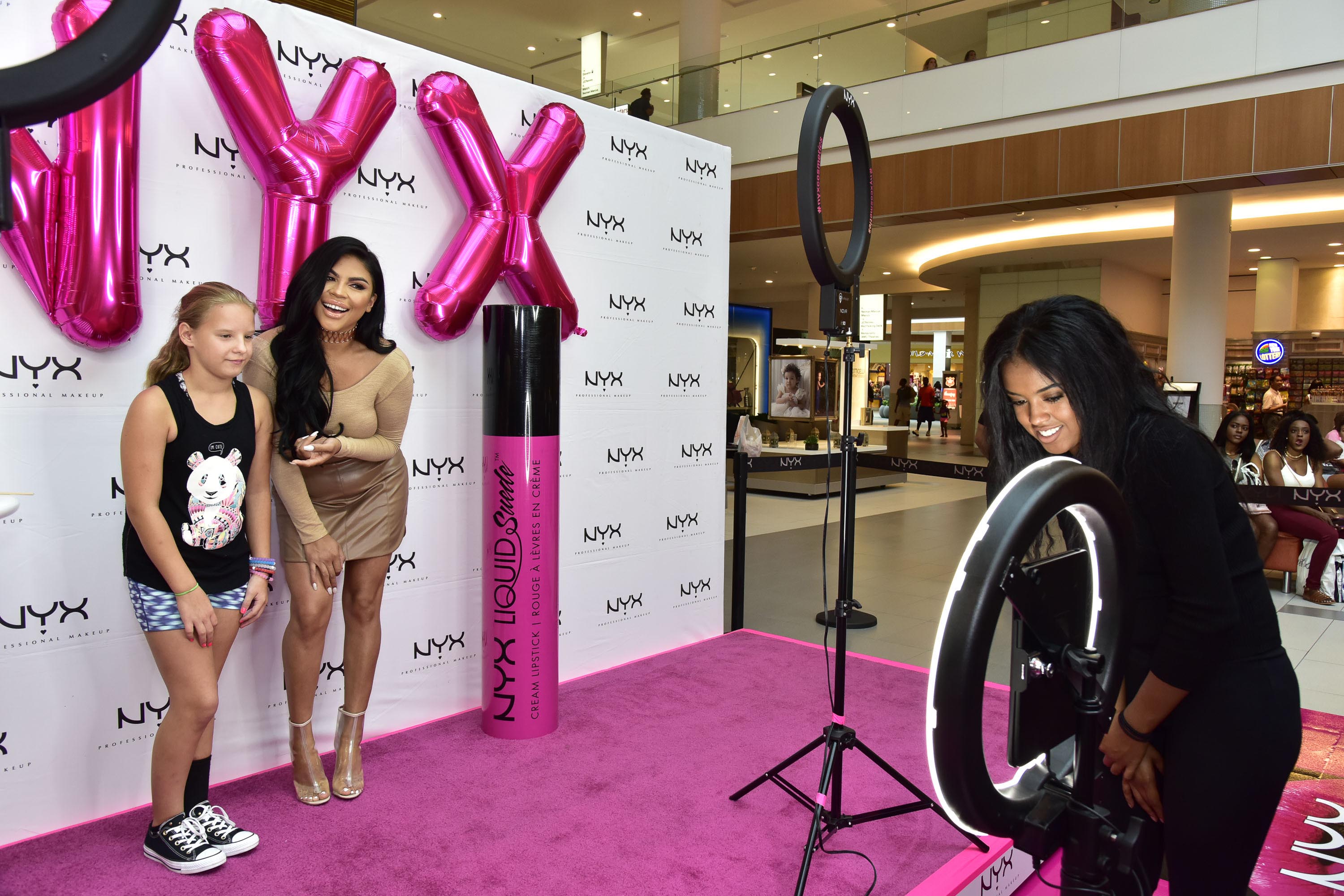 Griselda Martinez attends the NYX Professional Makeup Store