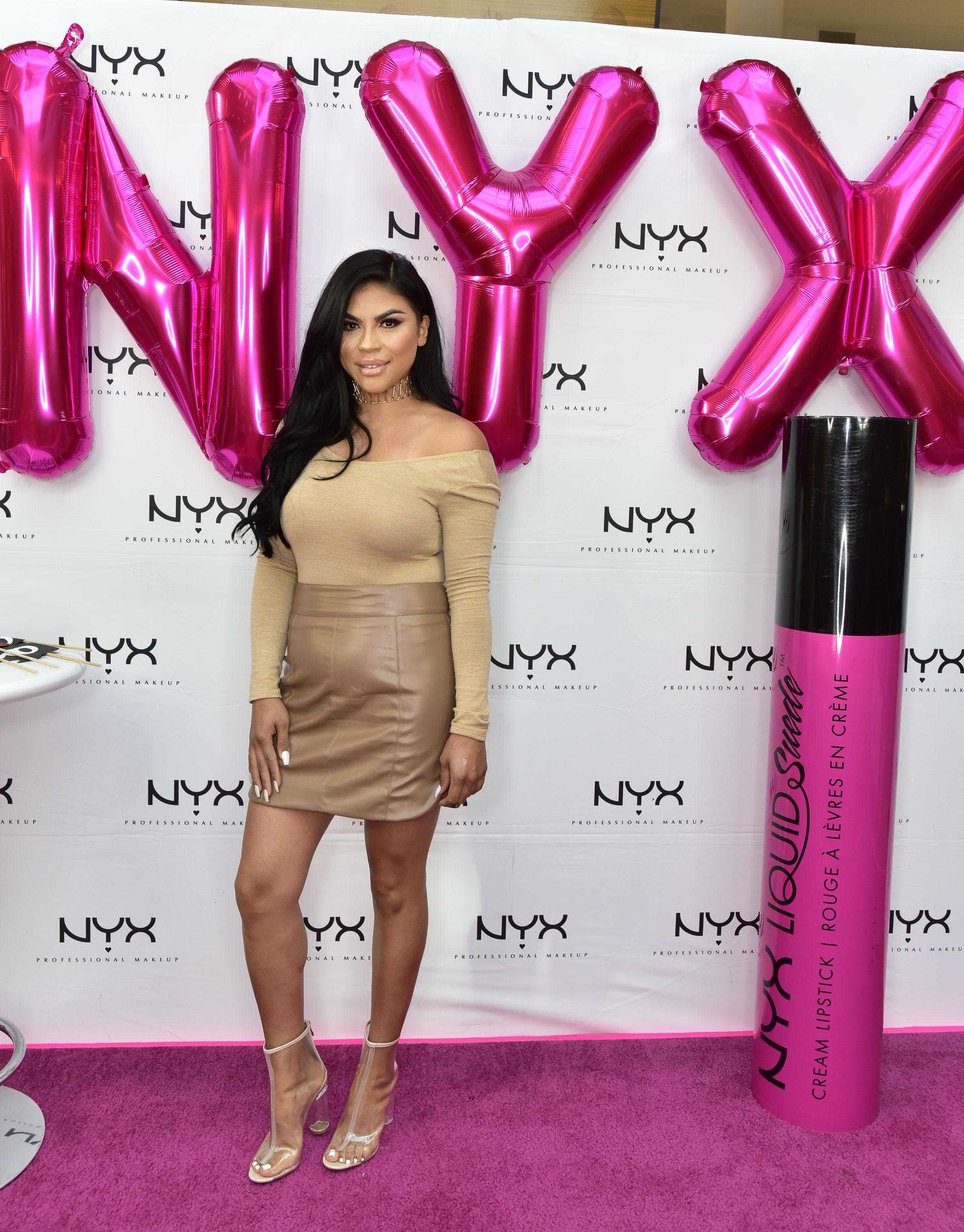 Griselda Martinez attends the NYX Professional Makeup Store
