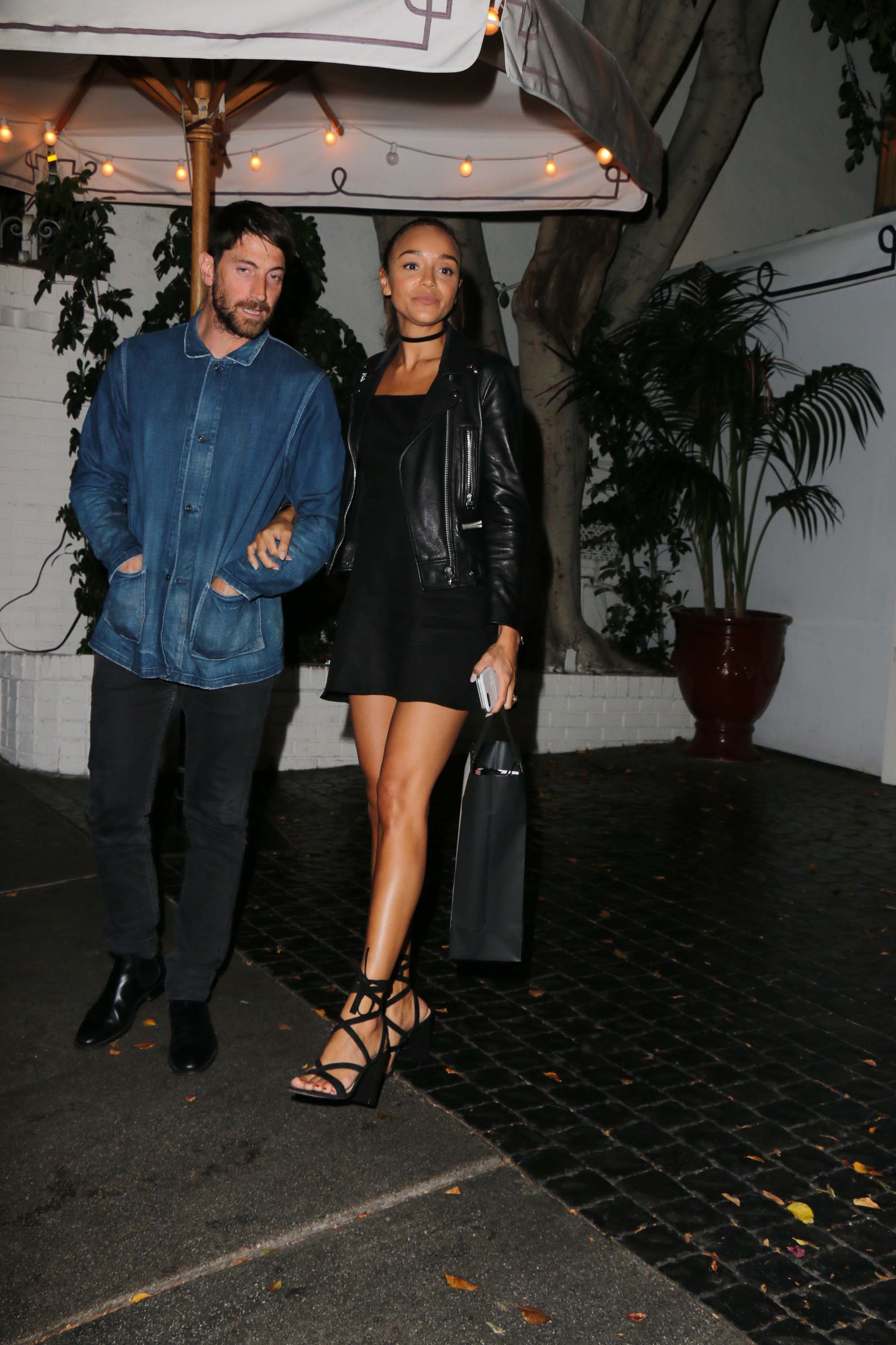 Ashley Madekwe at Chateau Marmont