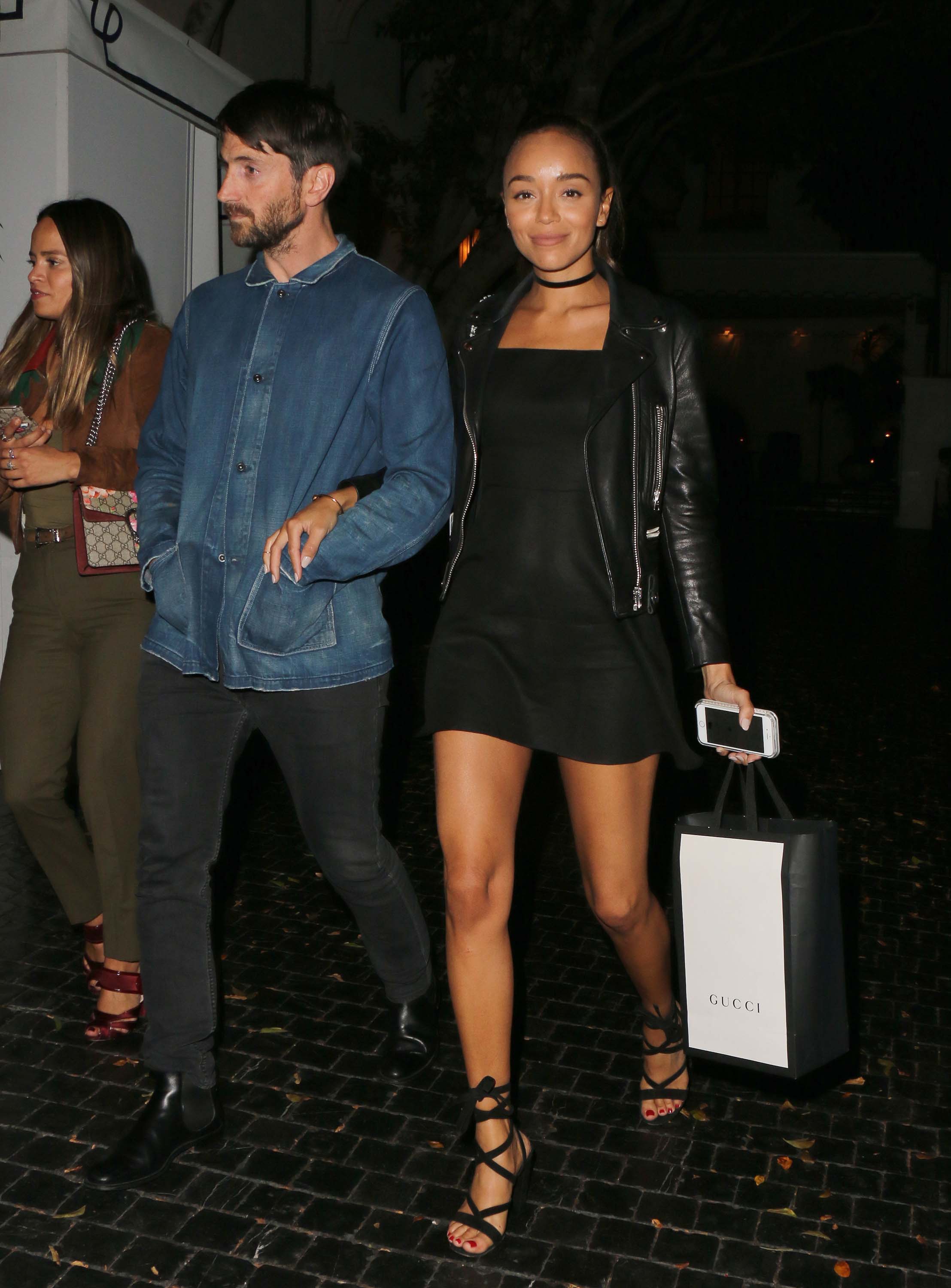 Ashley Madekwe at Chateau Marmont