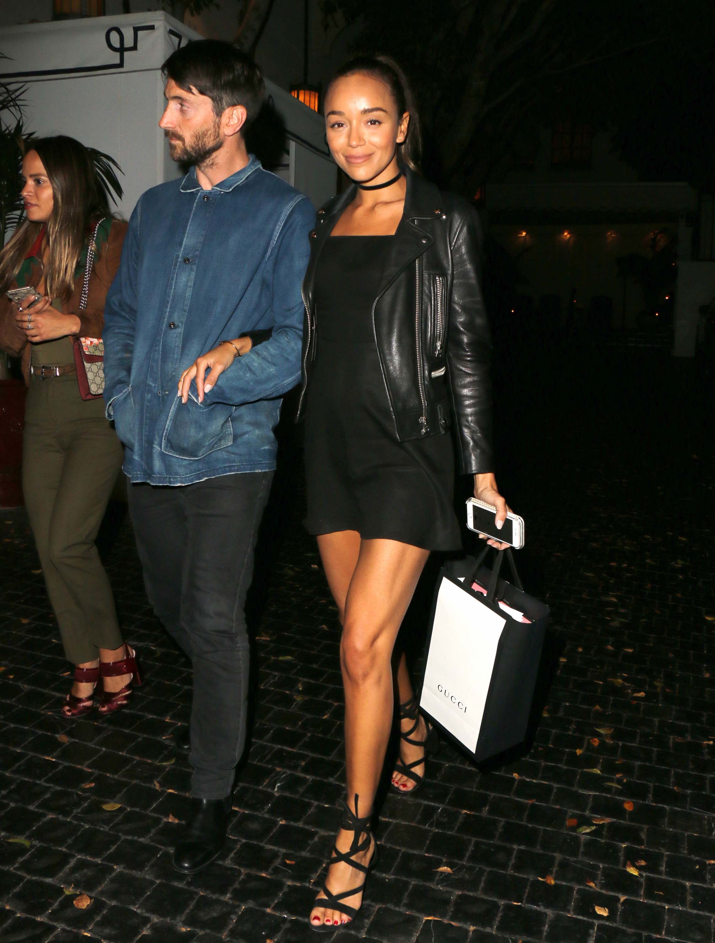 Ashley Madekwe at Chateau Marmont