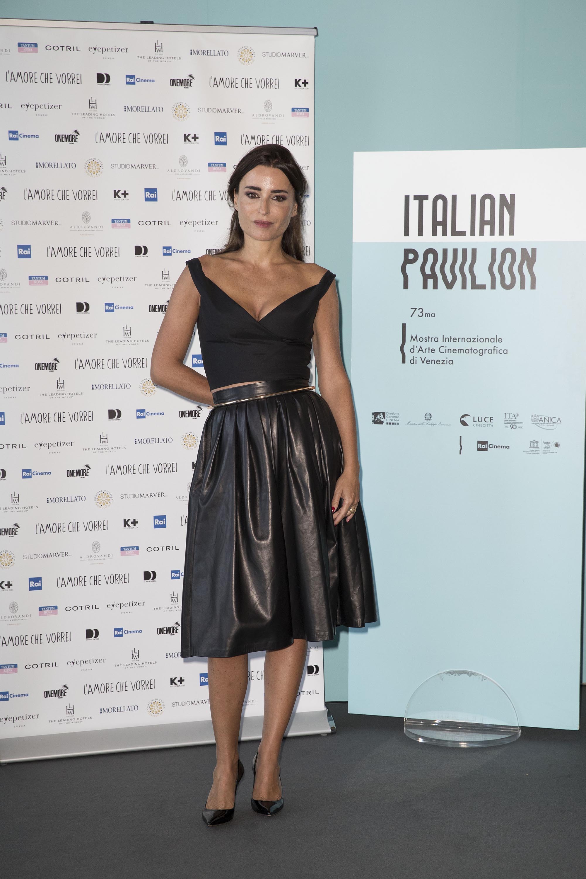 Mia Benedetta attends the photocall of the short film ‘L’amore che vorrei’