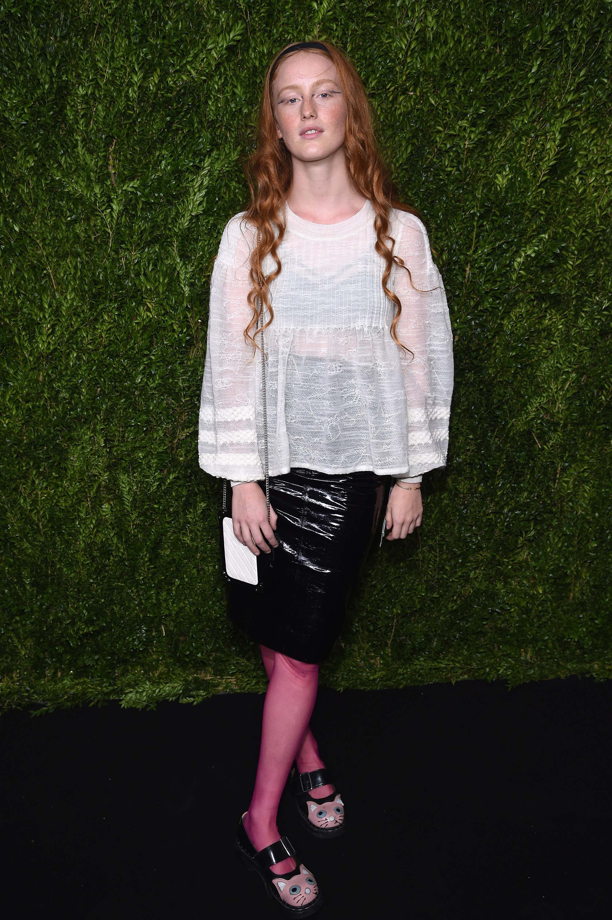 India Salvor Menuez attends the Chanel Fine Jewelry Dinner