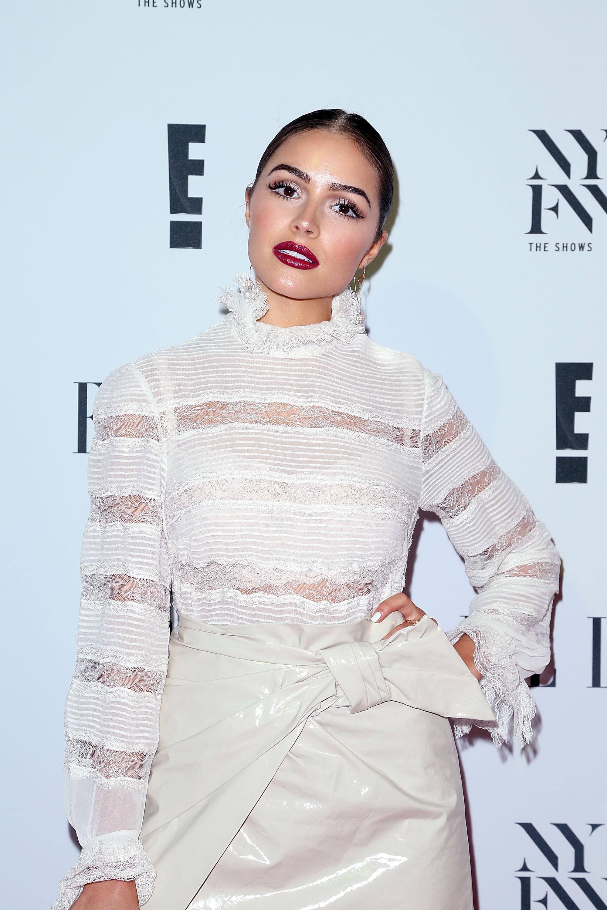 Olivia Culpo attends E! New York Fashion Week Kick Off