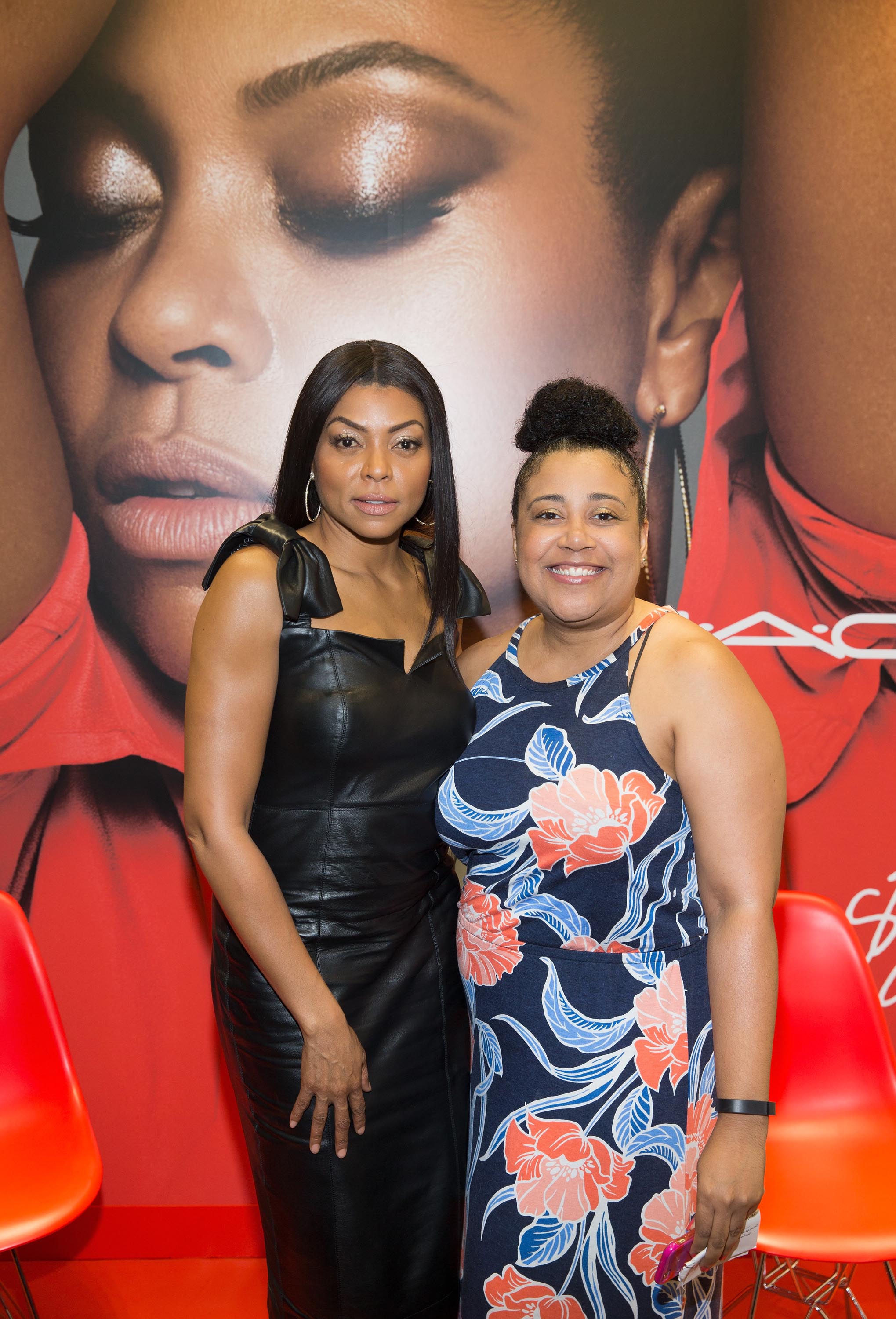 Taraji P Henson at MAC Michigan Avenue