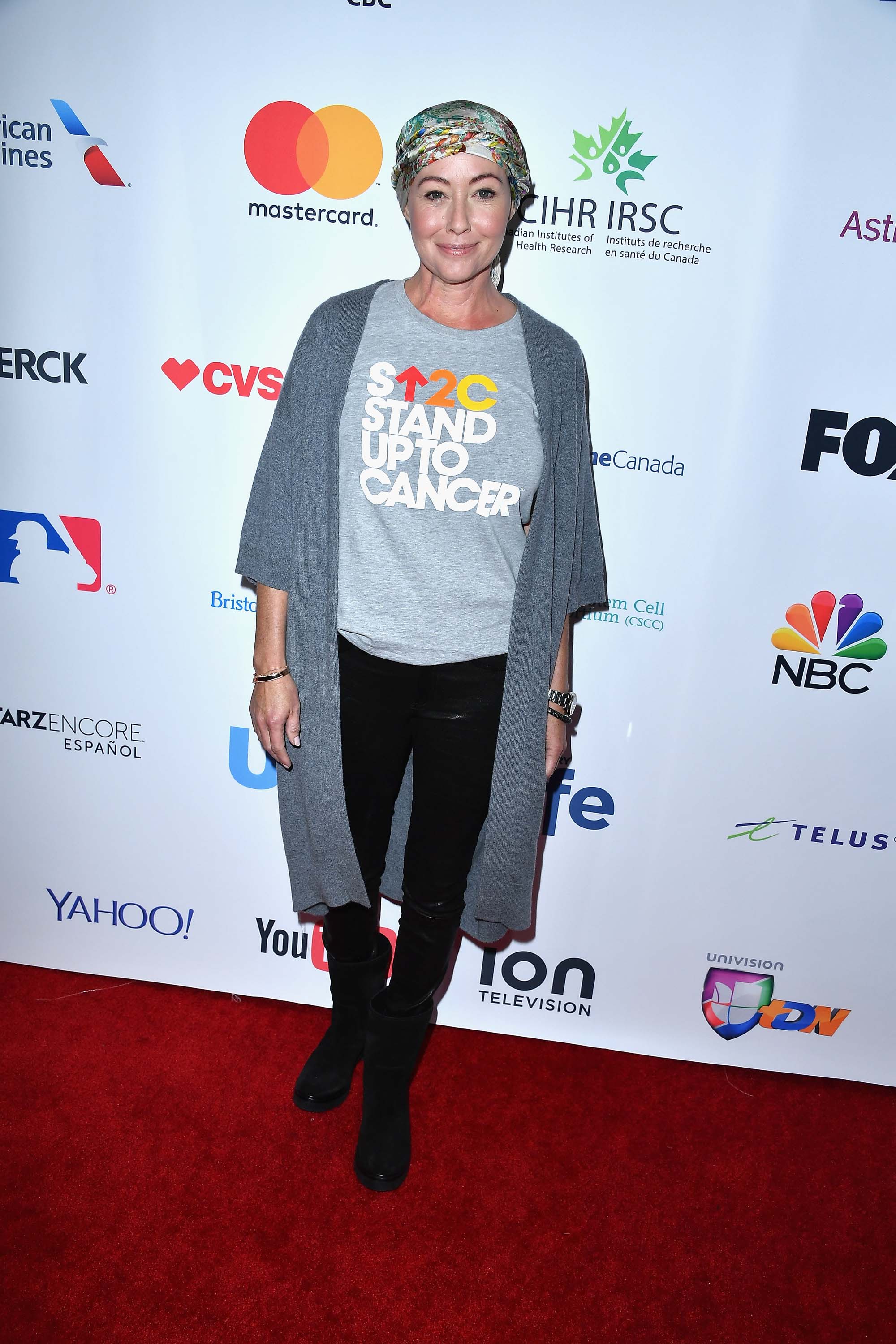 Shannen Doherty attends 5th Biennial Stand Up To Cancer