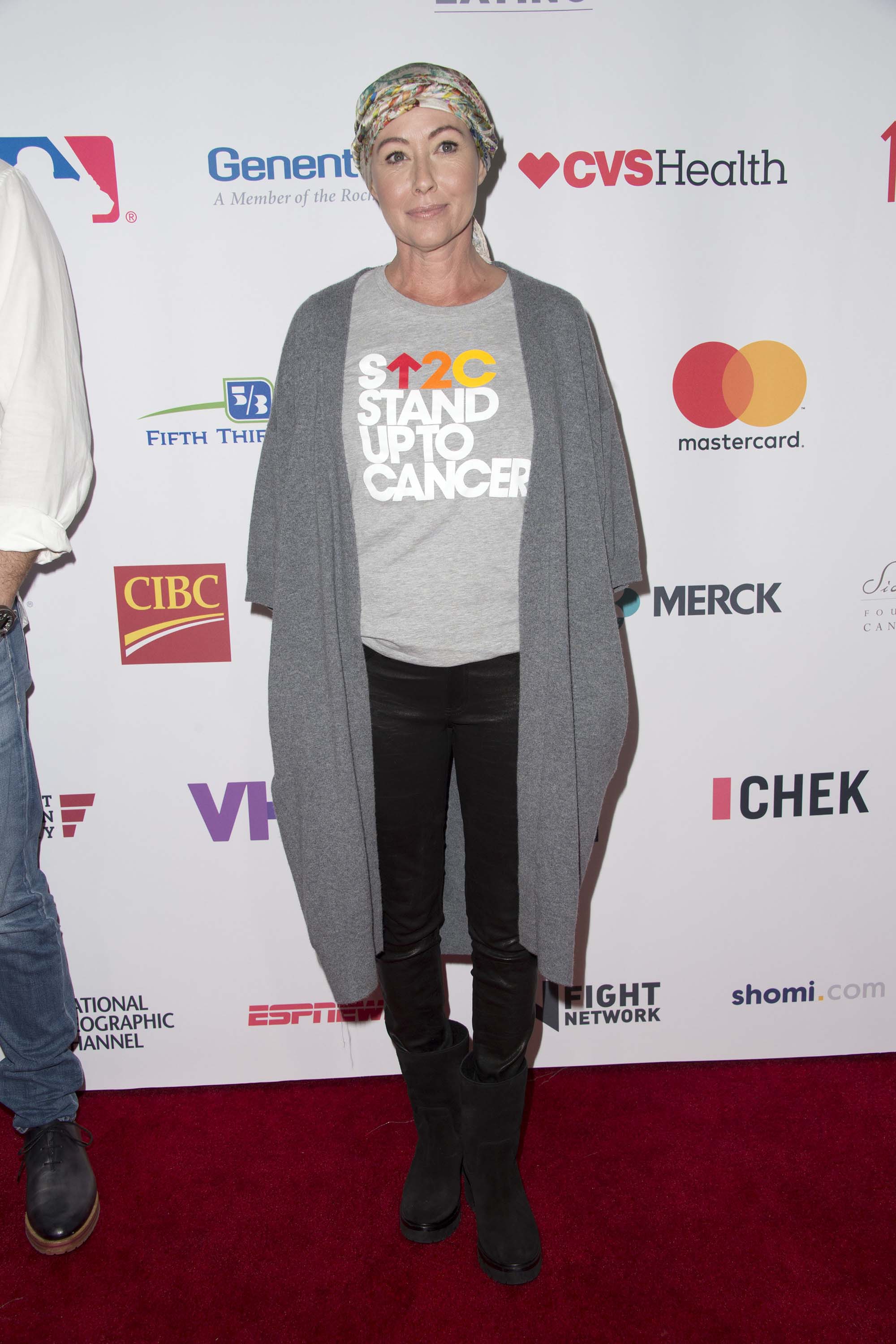 Shannen Doherty attends 5th Biennial Stand Up To Cancer