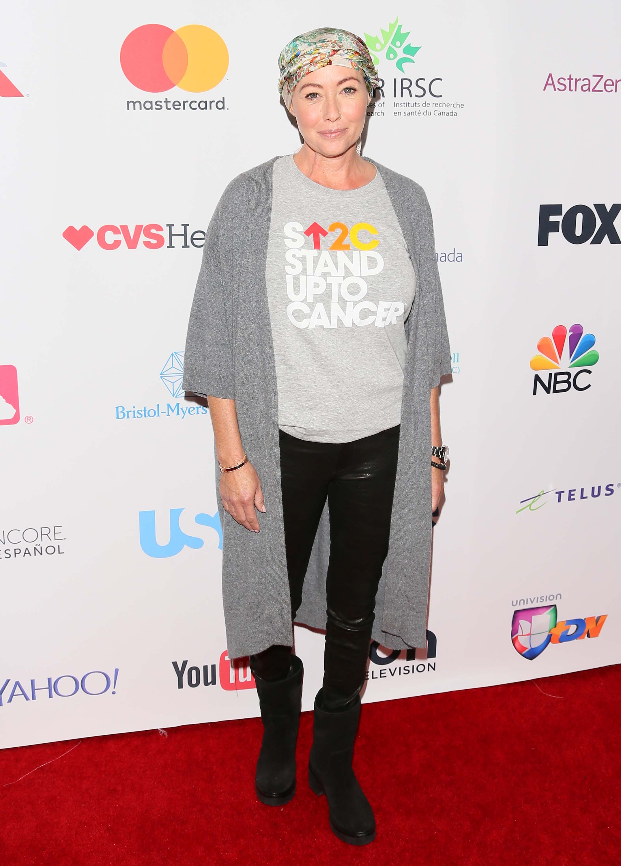 Shannen Doherty attends 5th Biennial Stand Up To Cancer