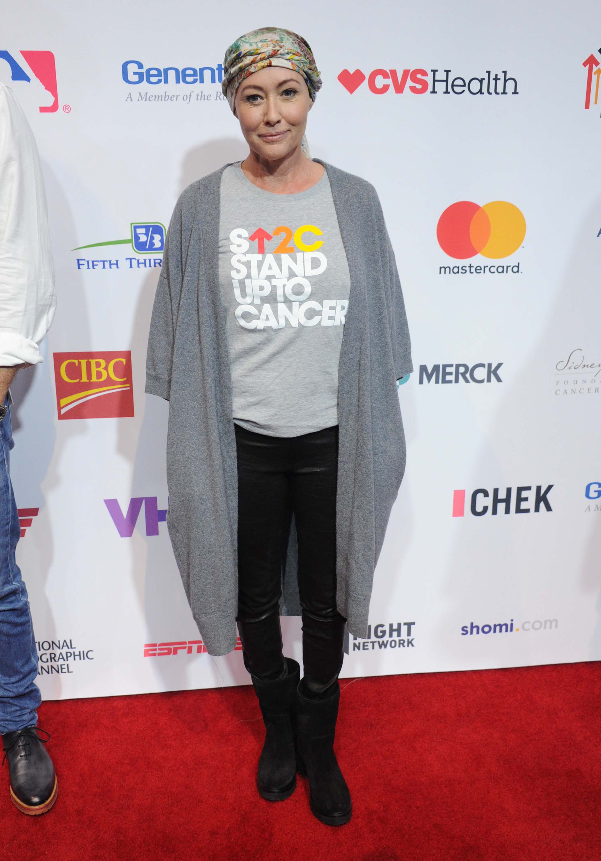 Shannen Doherty attends 5th Biennial Stand Up To Cancer