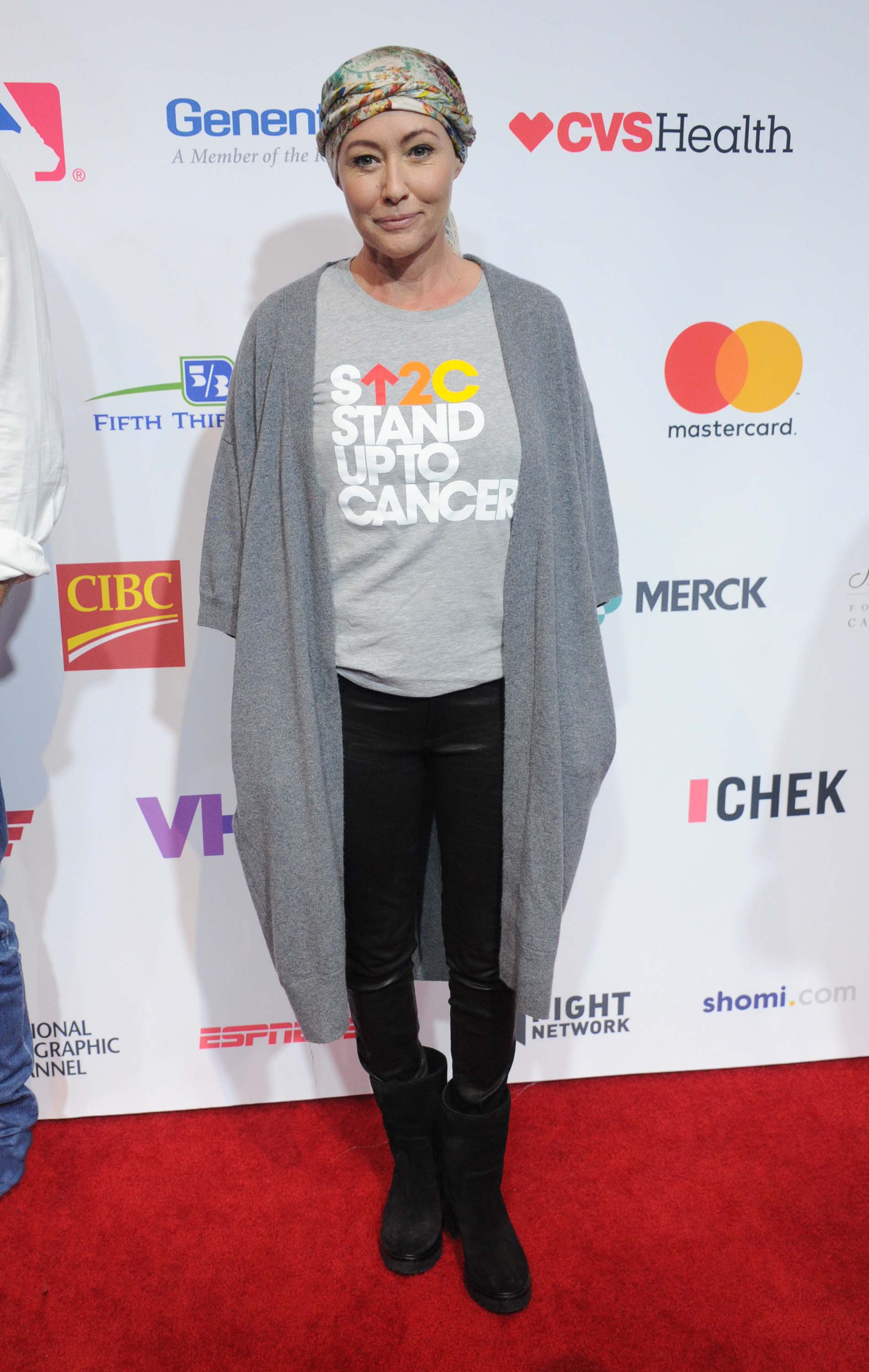 Shannen Doherty attends 5th Biennial Stand Up To Cancer