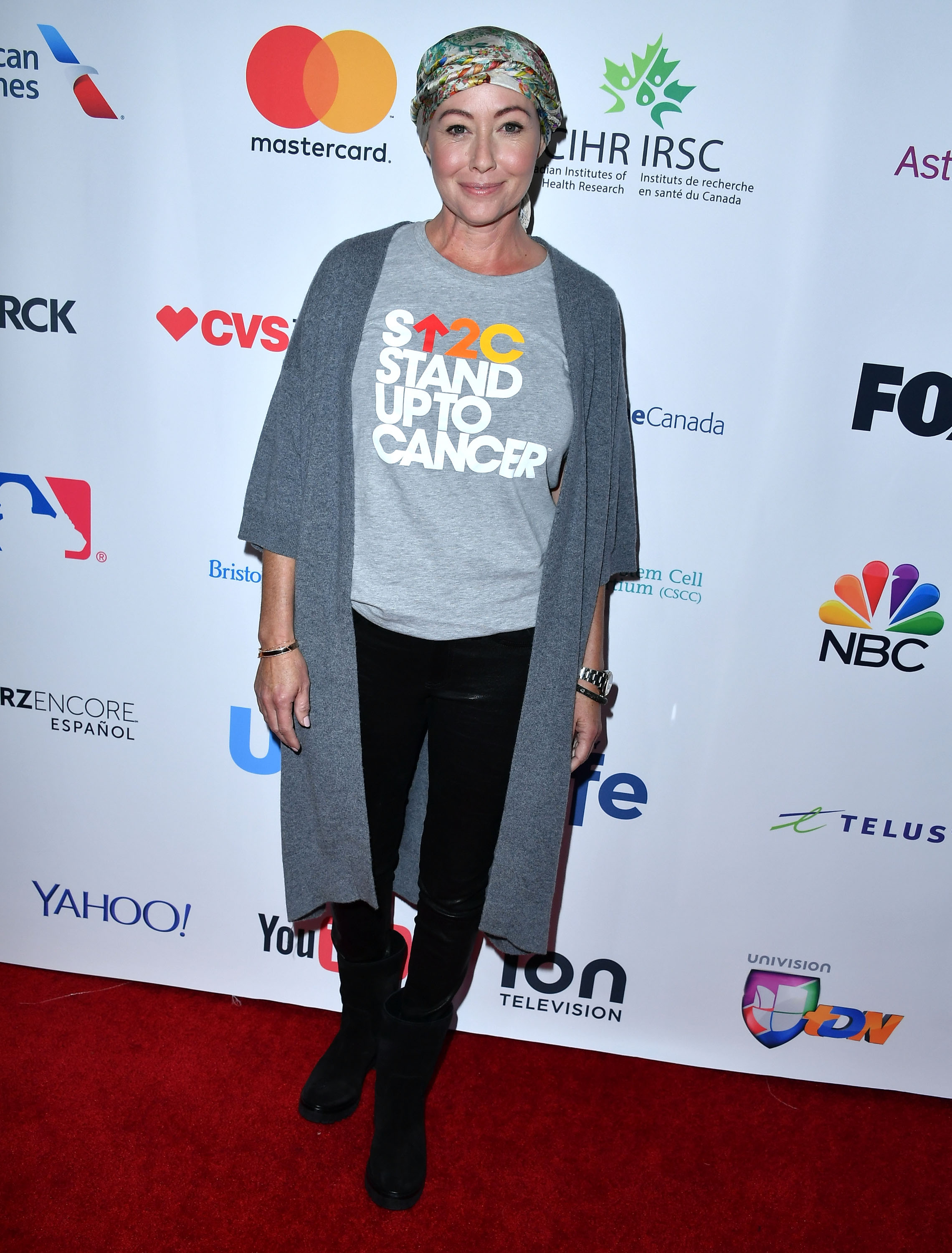 Shannen Doherty attends 5th Biennial Stand Up To Cancer