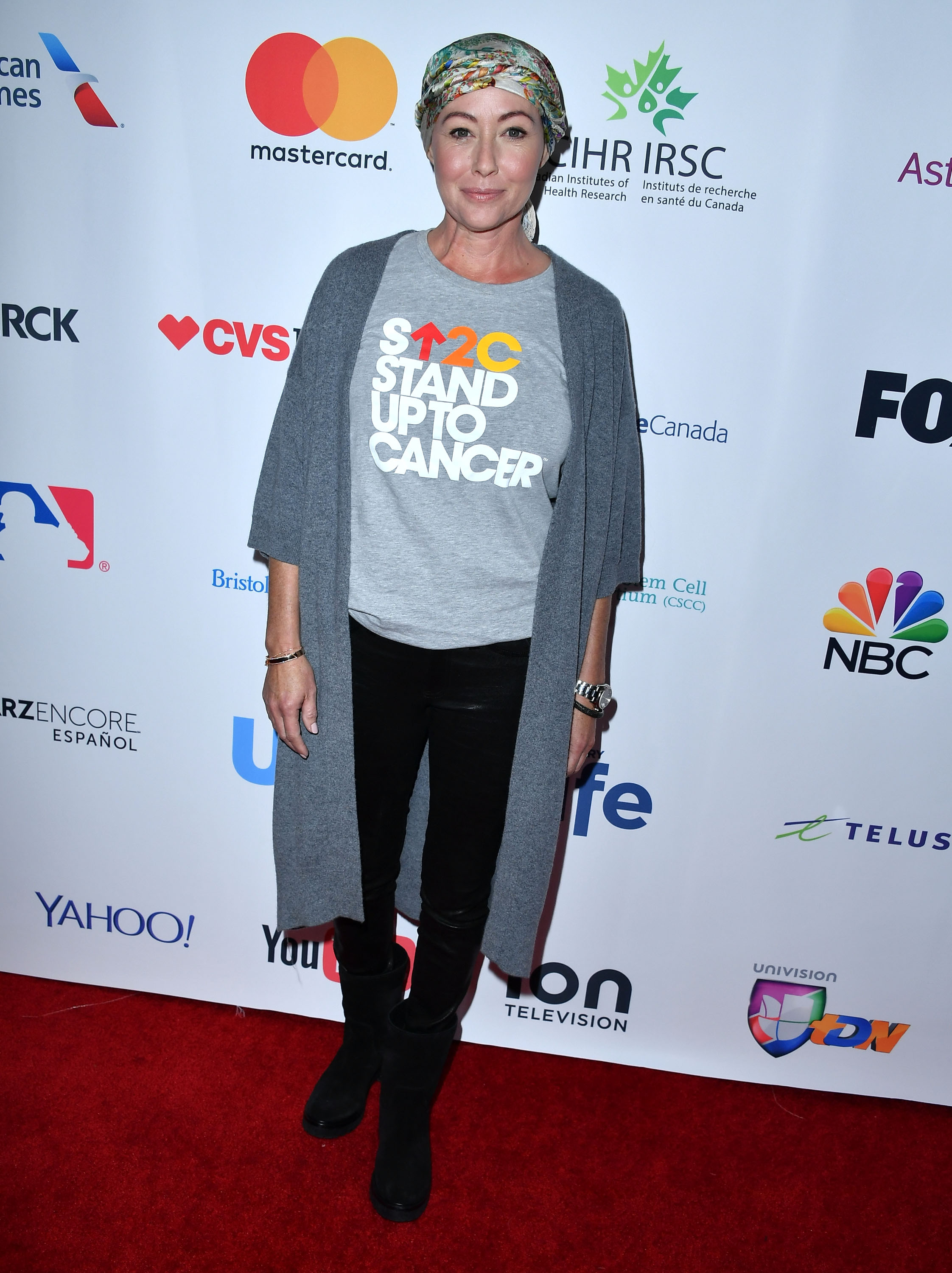 Shannen Doherty attends 5th Biennial Stand Up To Cancer