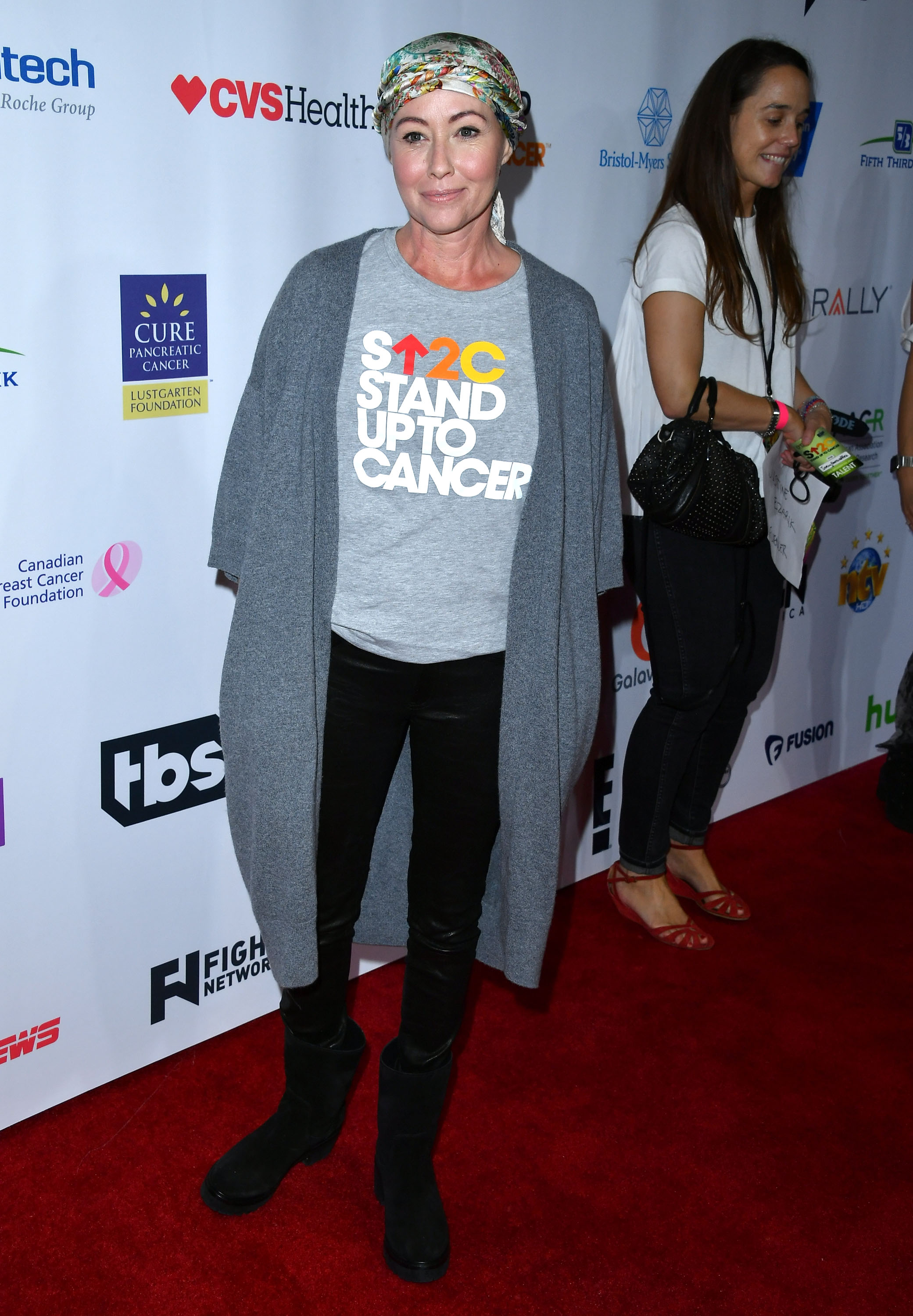 Shannen Doherty attends 5th Biennial Stand Up To Cancer