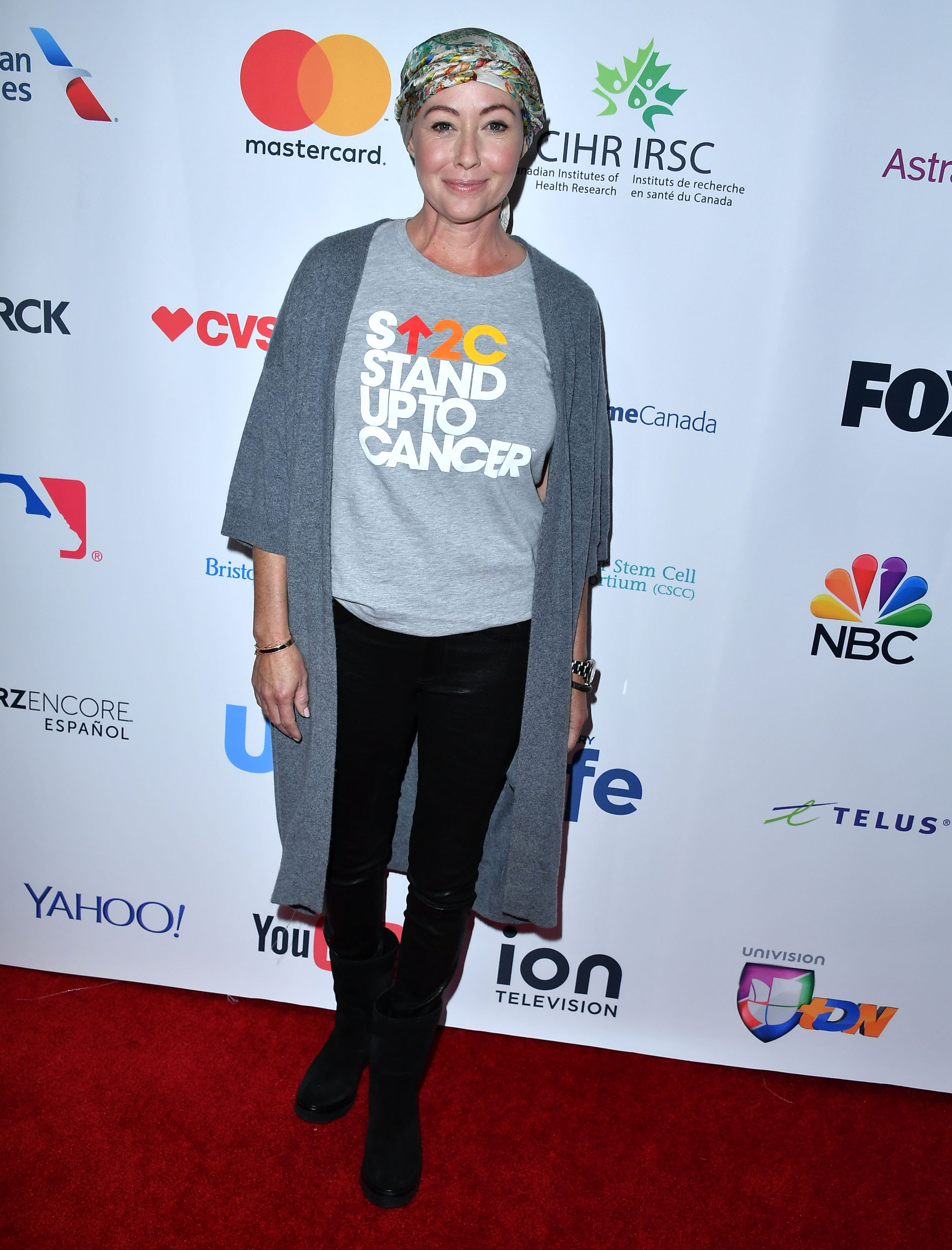 Shannen Doherty attends 5th Biennial Stand Up To Cancer