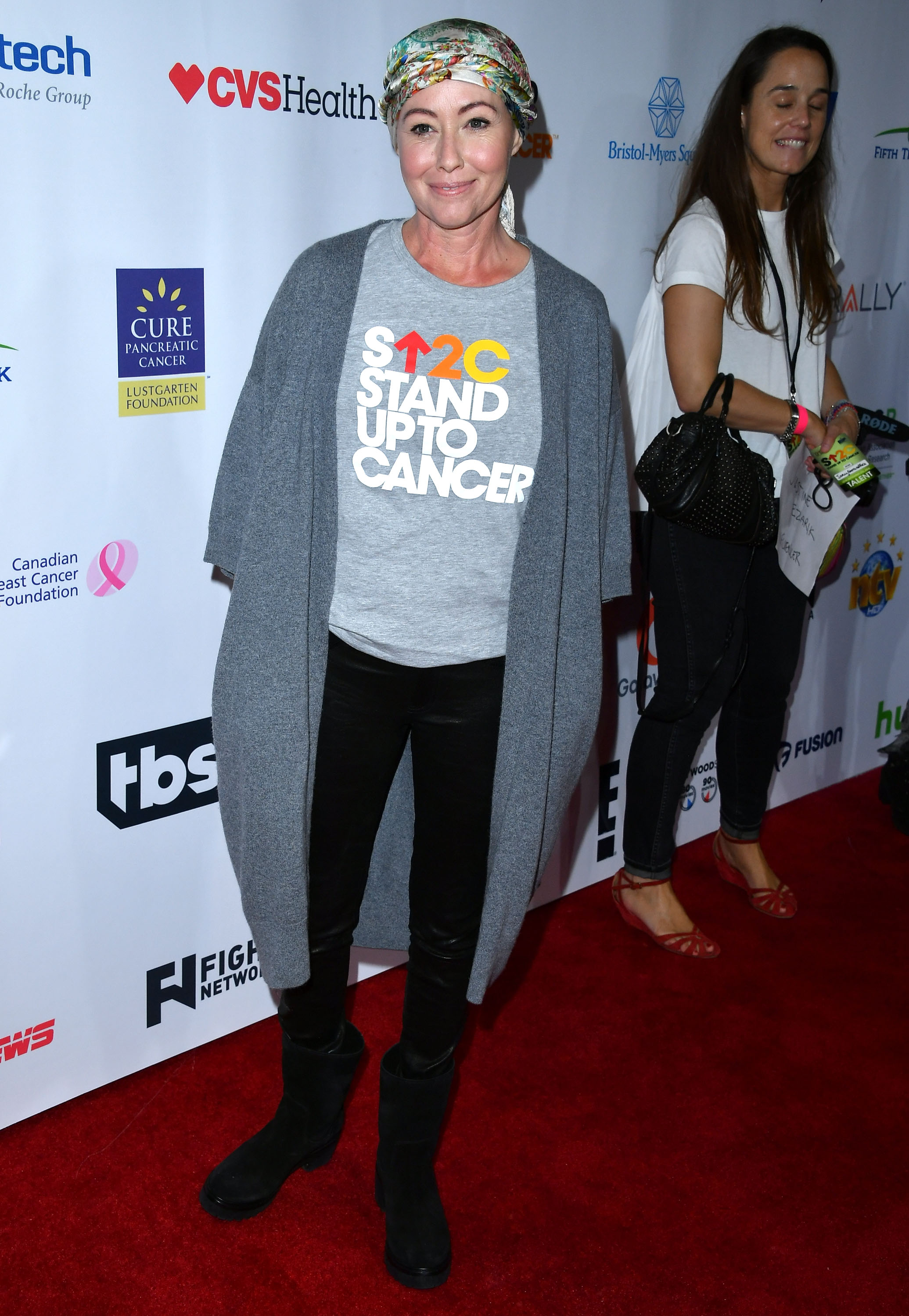 Shannen Doherty attends 5th Biennial Stand Up To Cancer