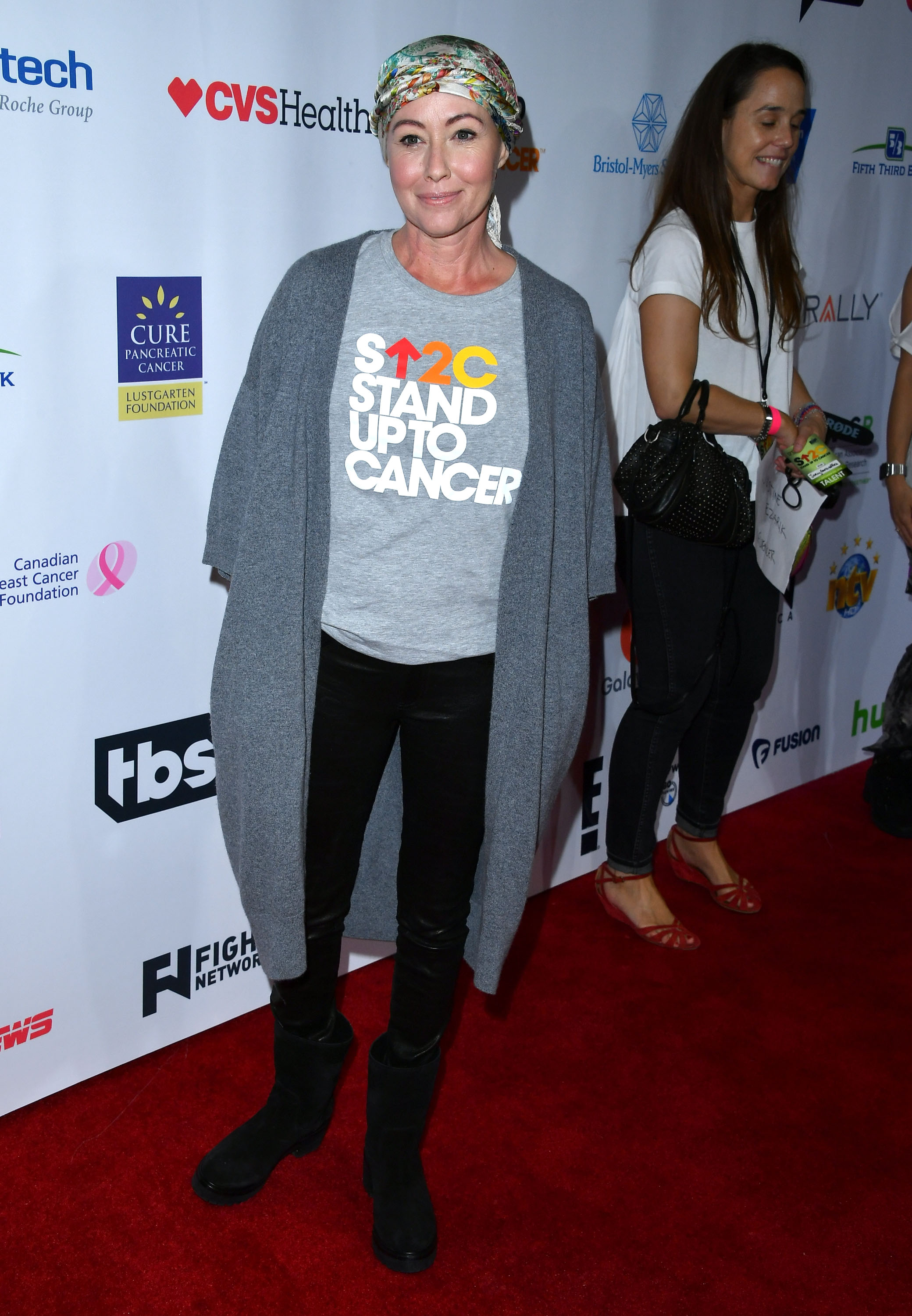 Shannen Doherty attends 5th Biennial Stand Up To Cancer