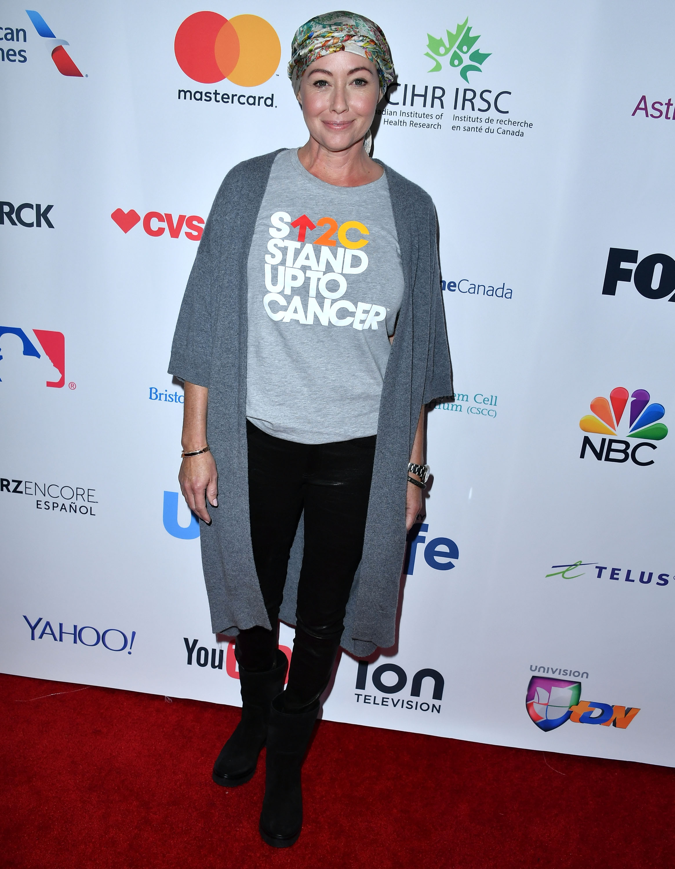 Shannen Doherty attends 5th Biennial Stand Up To Cancer