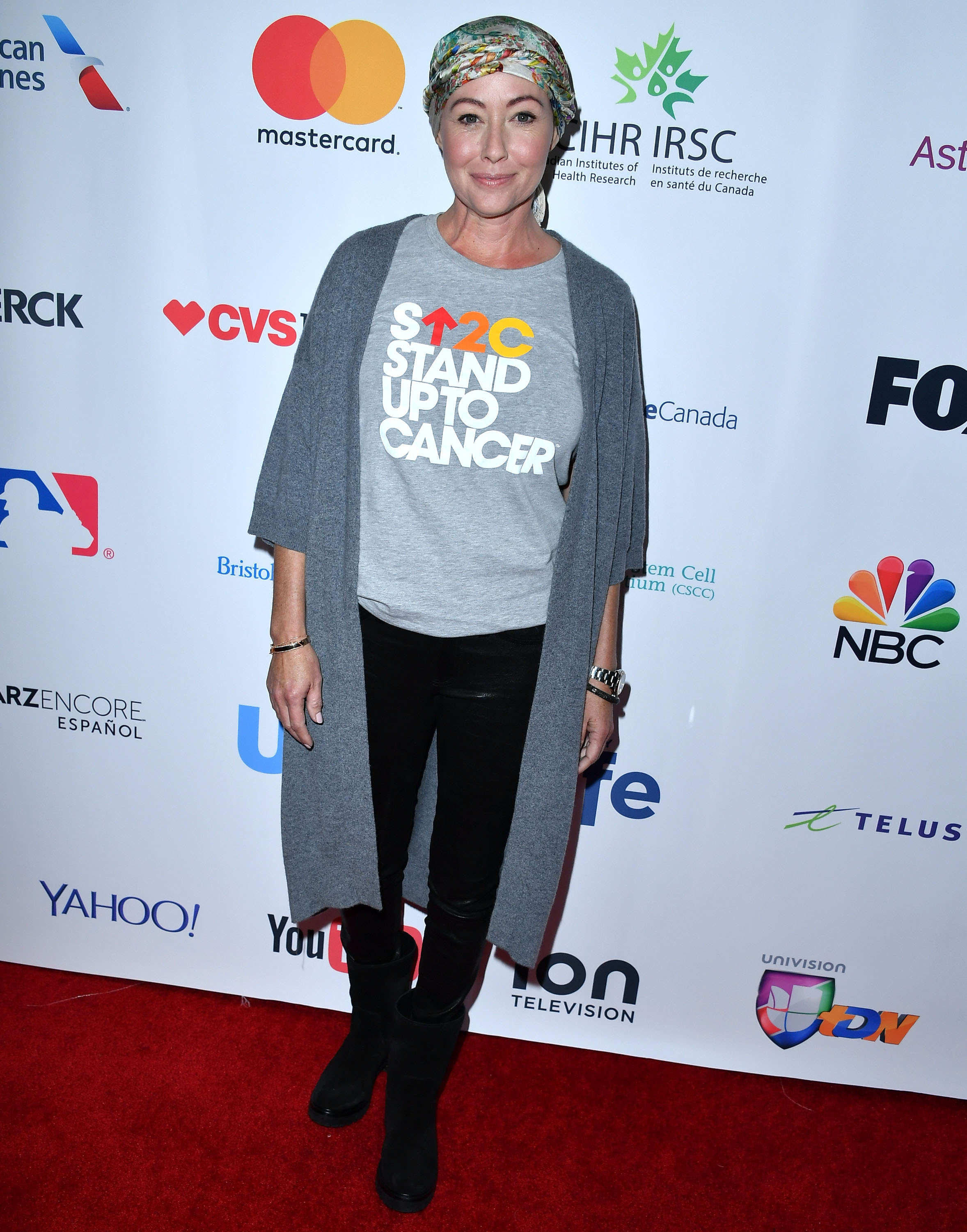 Shannen Doherty attends 5th Biennial Stand Up To Cancer