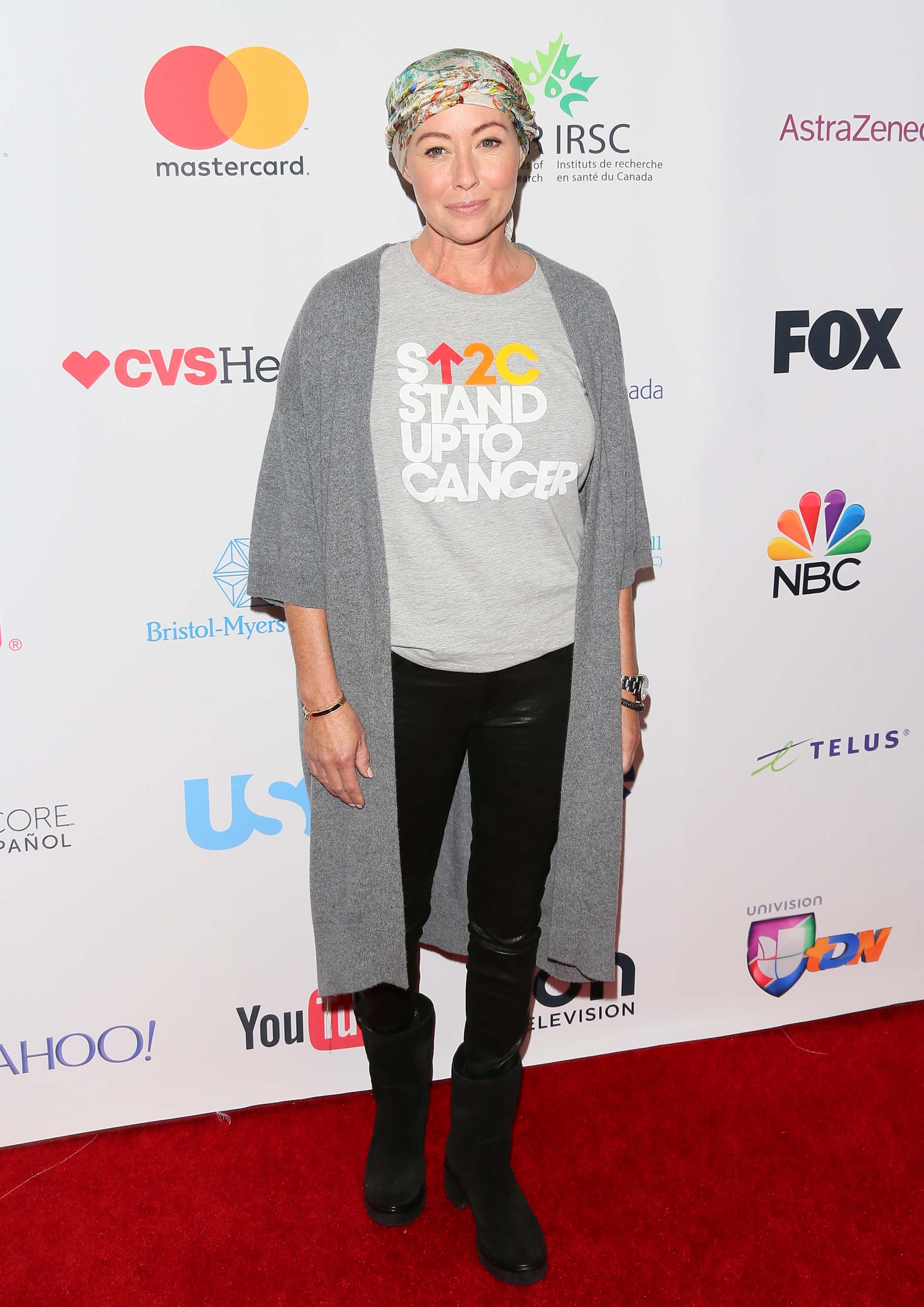 Shannen Doherty attends 5th Biennial Stand Up To Cancer