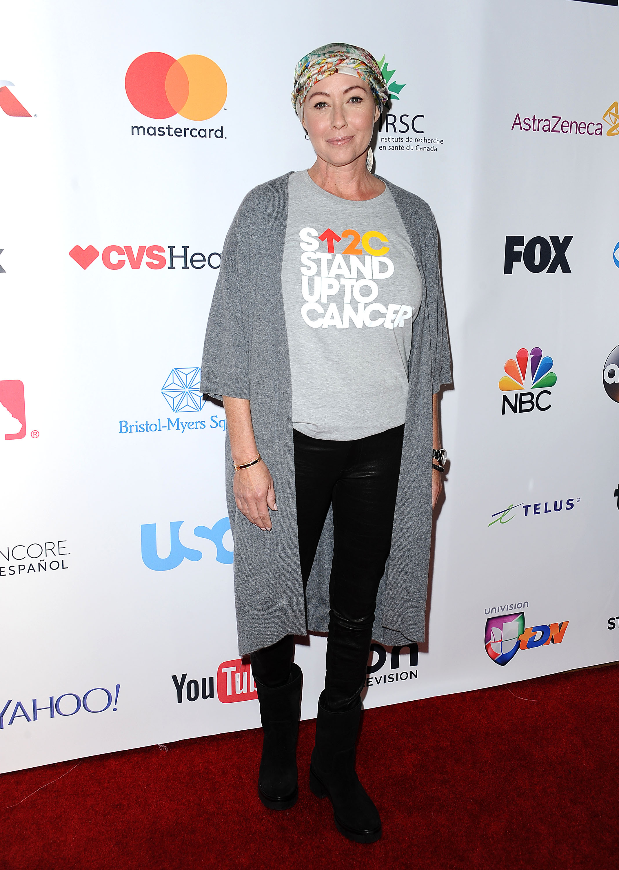 Shannen Doherty attends 5th Biennial Stand Up To Cancer