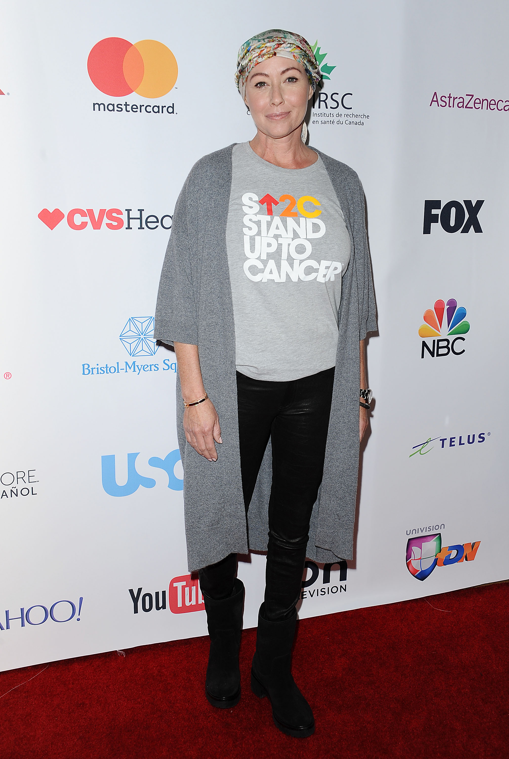 Shannen Doherty attends 5th Biennial Stand Up To Cancer