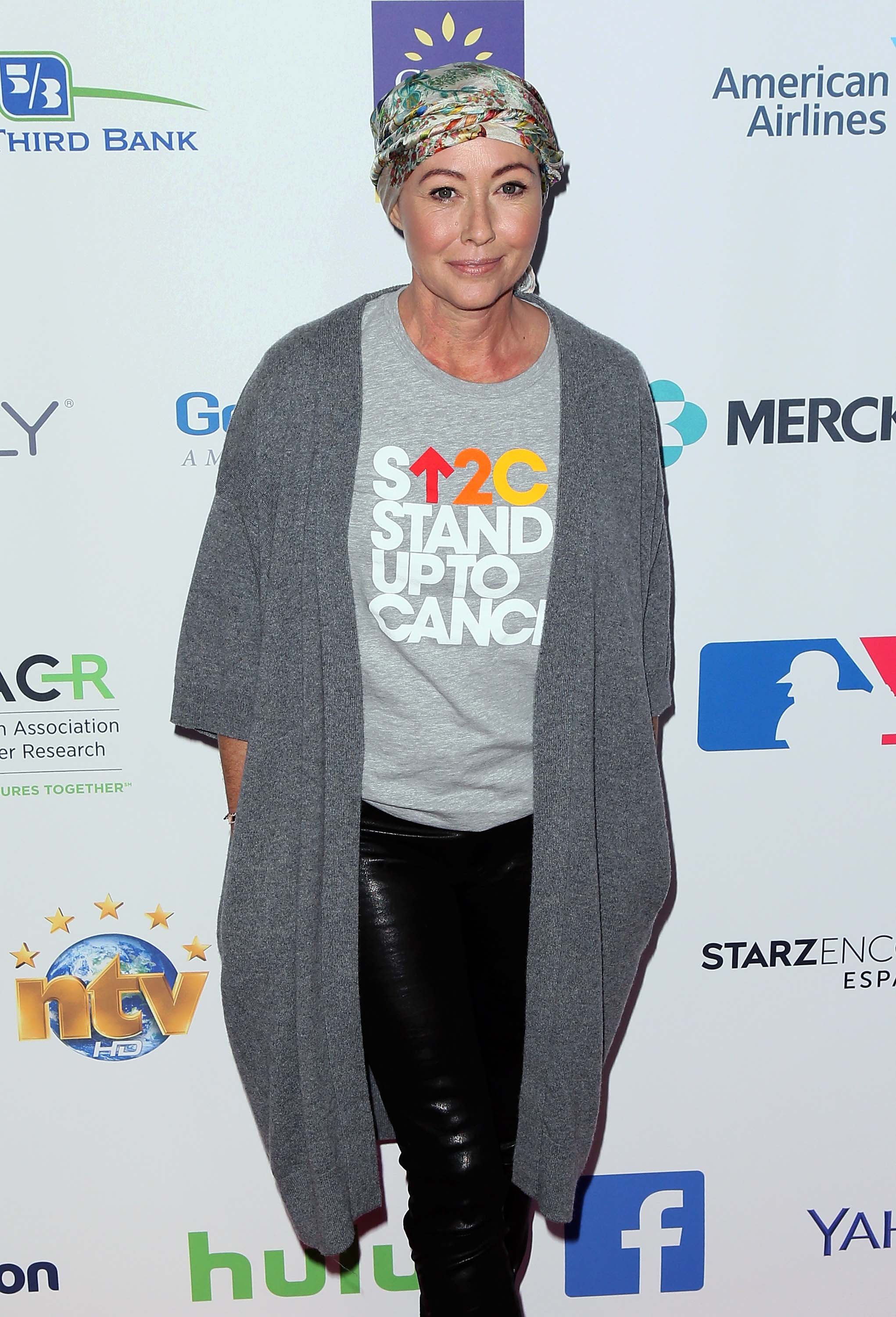 Shannen Doherty attends 5th Biennial Stand Up To Cancer